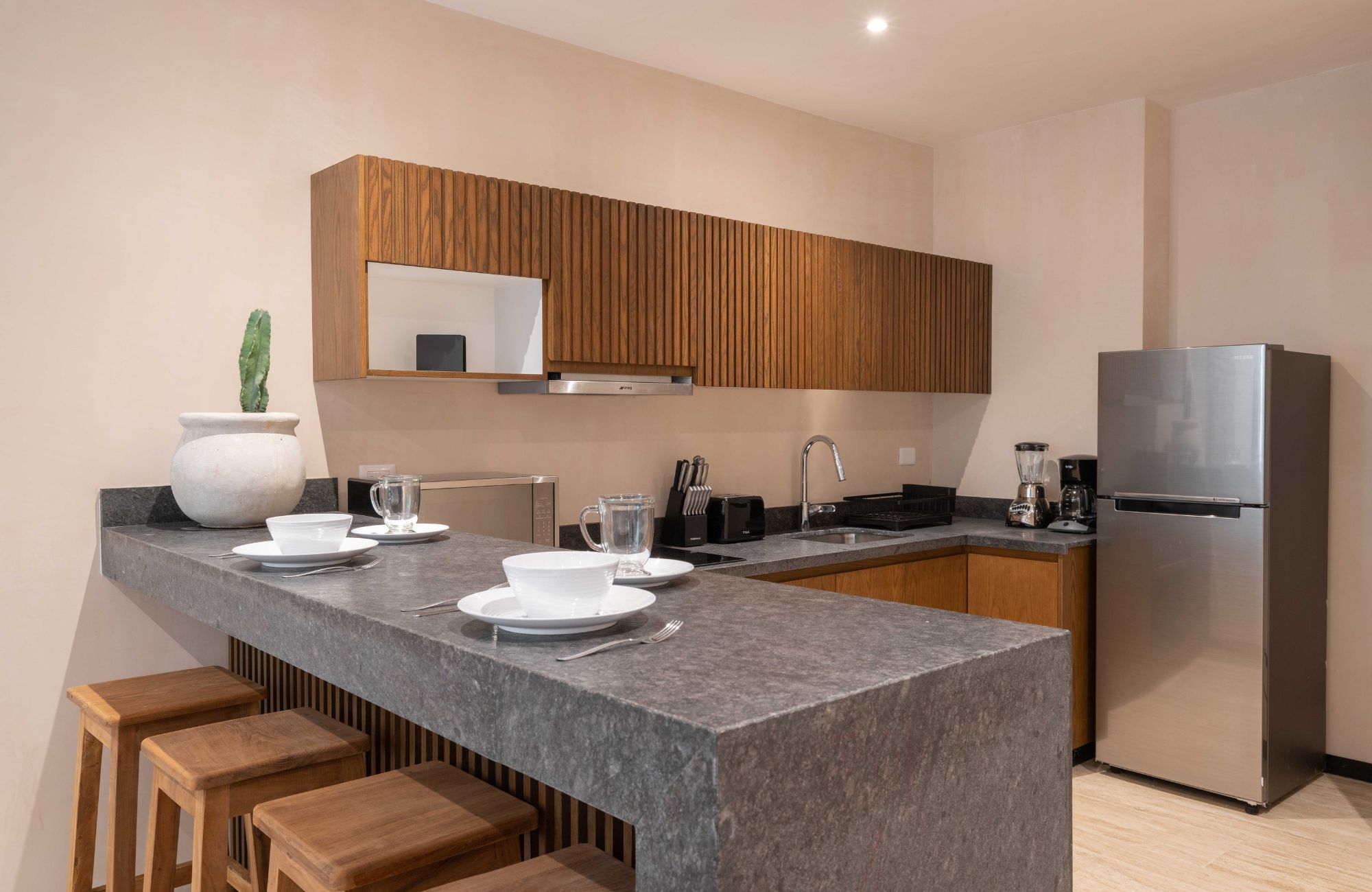 Apartment with private pool, lock-off, pre-construction, Region 15, Tulum.