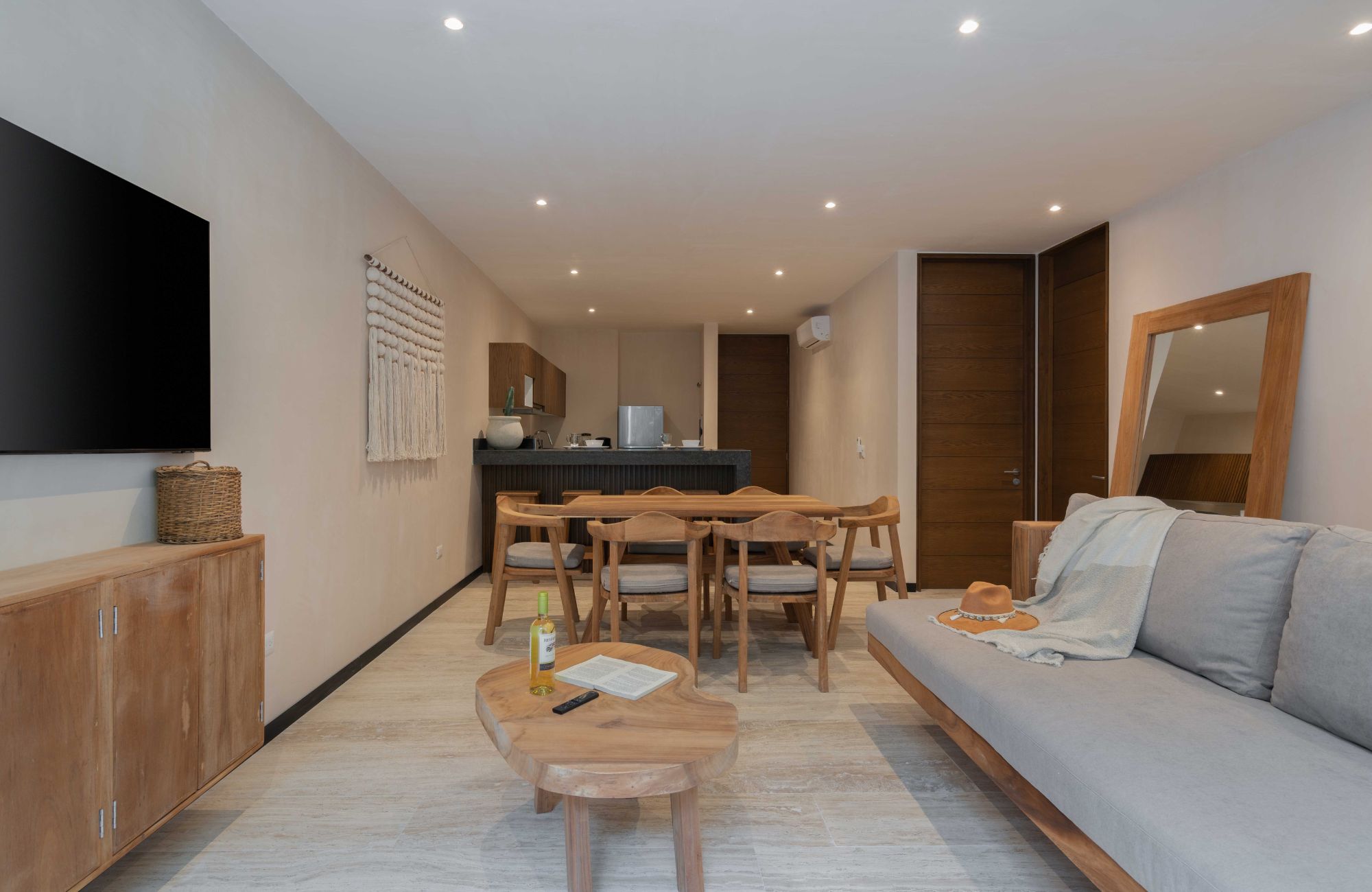 Apartment with private pool, lock-off, pre-construction, Region 15, Tulum.