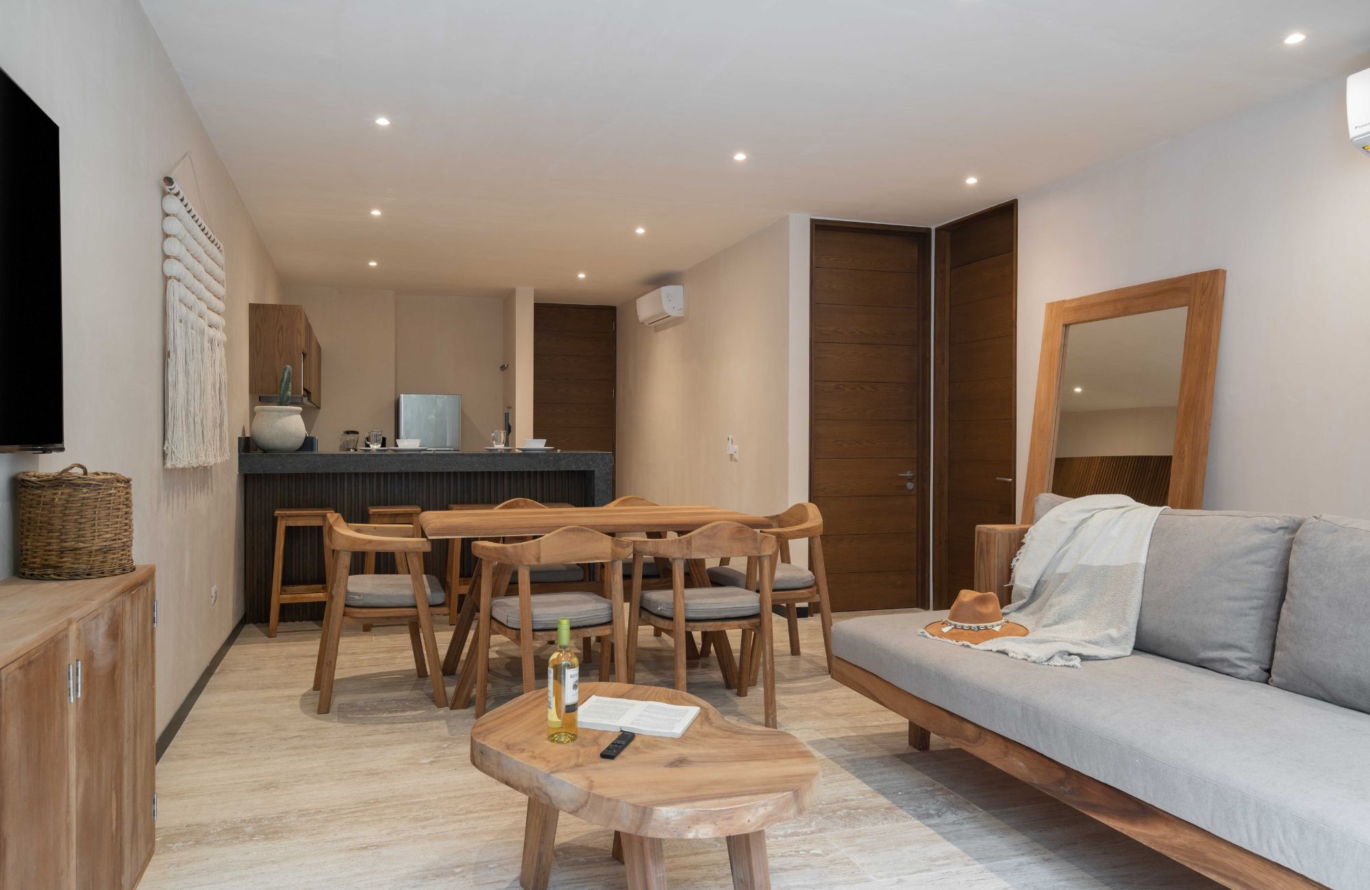 Apartment with private pool, lock-off, pre-construction, Region 15, Tulum.