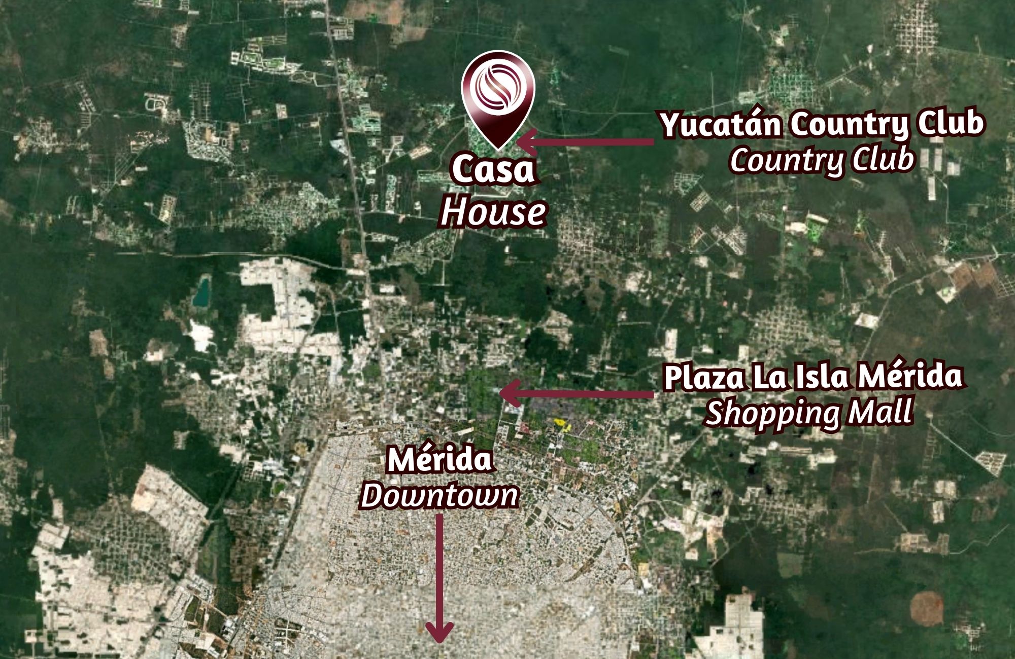 House with Private Pool and Golf Club Access for Sale, North Zone, M&eacute;rida