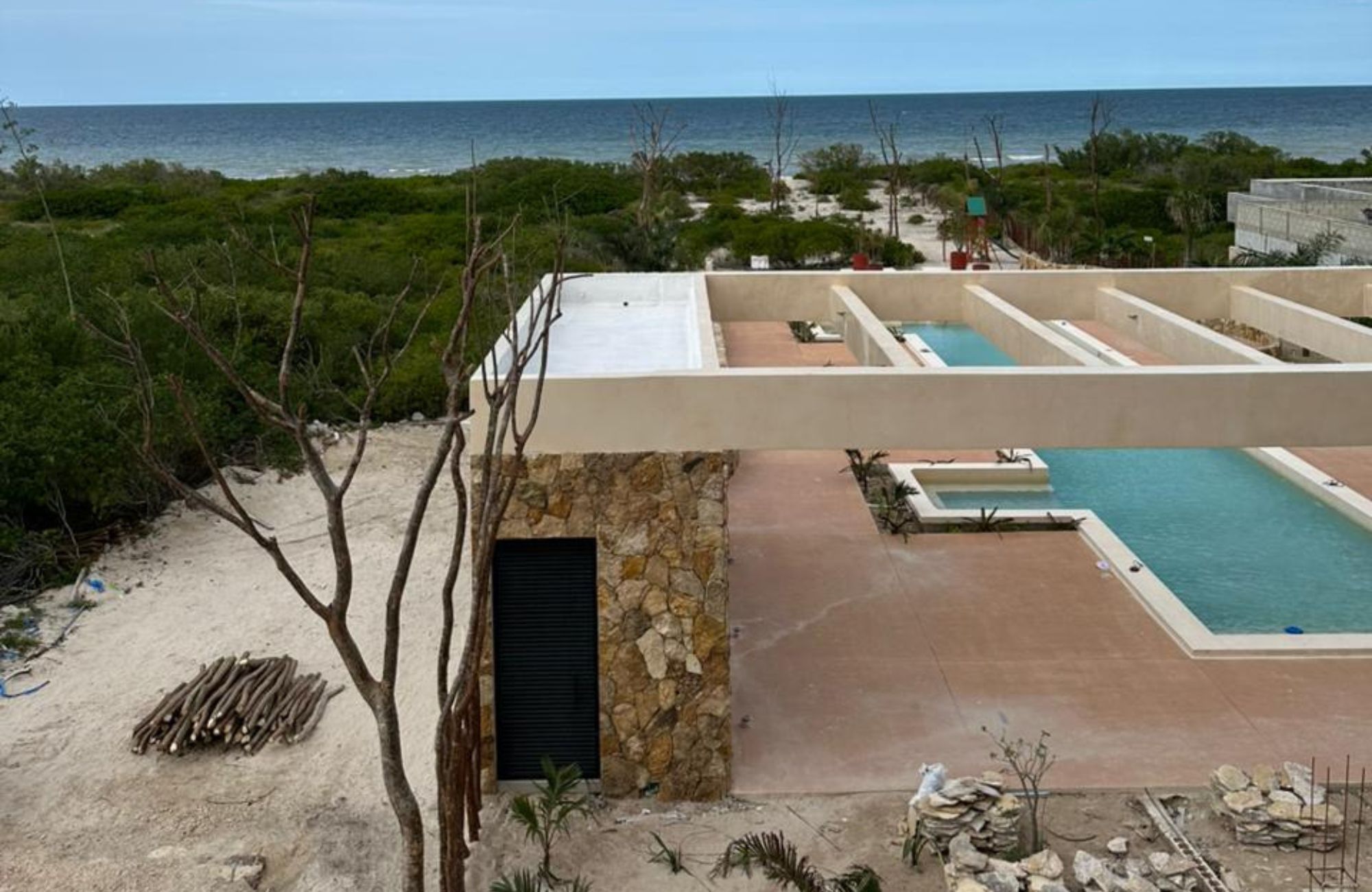 Condominio frente al mar con alberca privada, en venta, Telchac, Yucat&aacute;n.