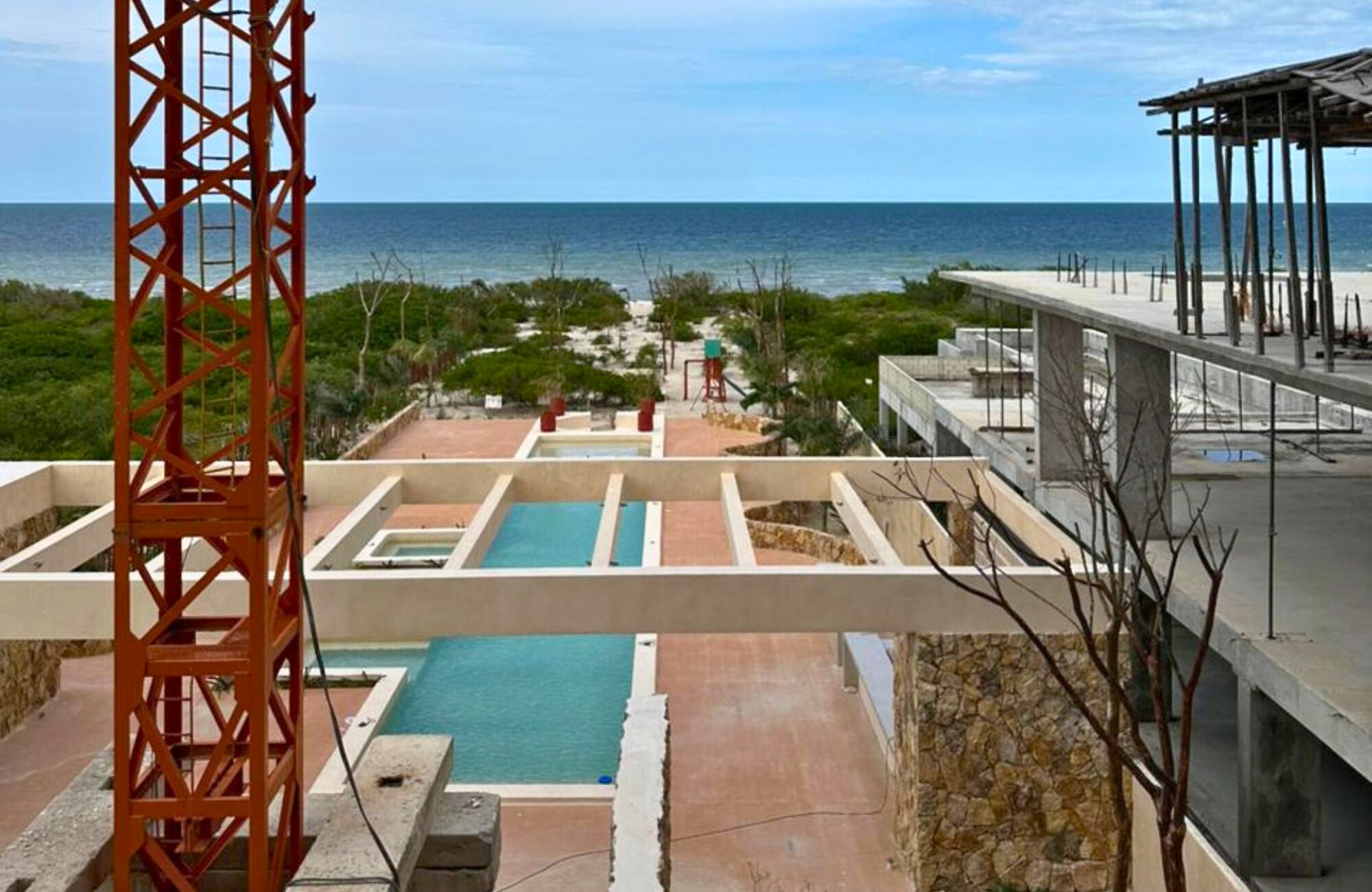Condominio frente al mar con alberca privada, en venta, Telchac, Yucat&aacute;n.