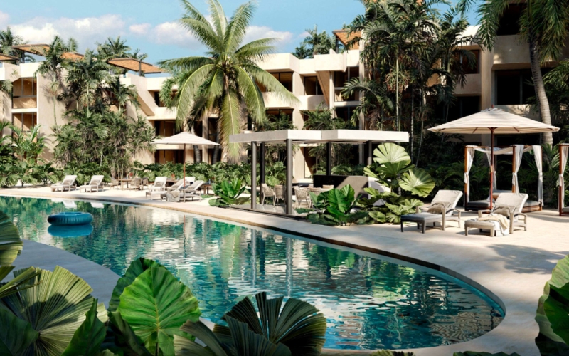 Seafront Condominium with Beach Club for Sale, Chicxulub, Yucat&aacute;n