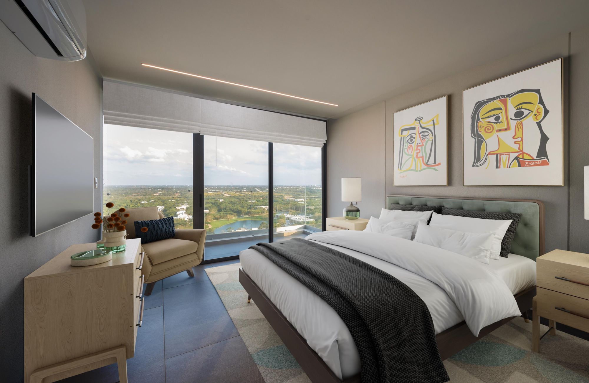 Penthouse de lujo, con terraza privada, en venta, Santa Gertrudis Copo, M&eacute;rida