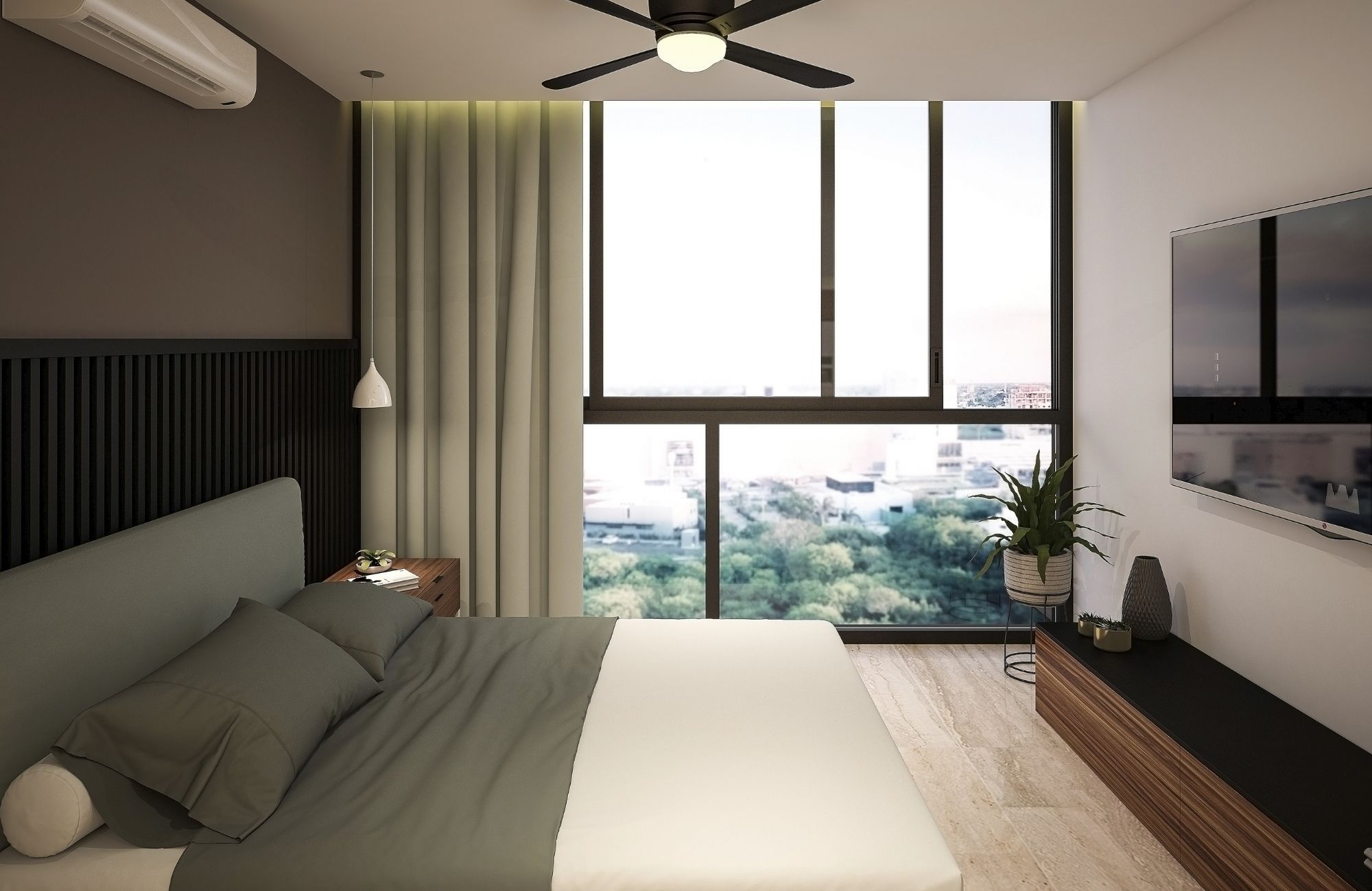 Two-bedroom apartment, pet-friendly, for sale in M&eacute;rida.