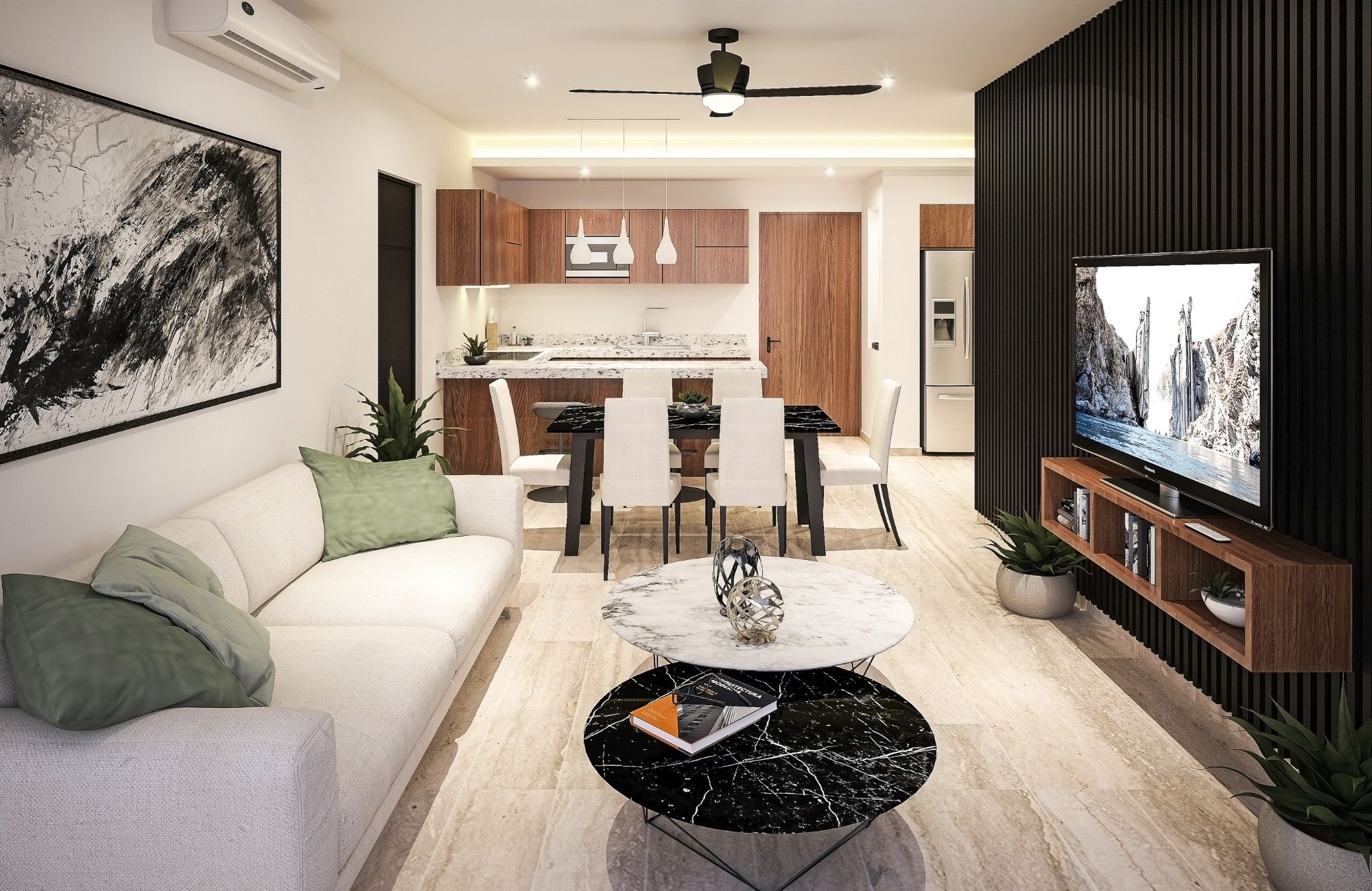 Apartment with terrace on the first floor, for sale, Zona Norte, M&eacute;rida