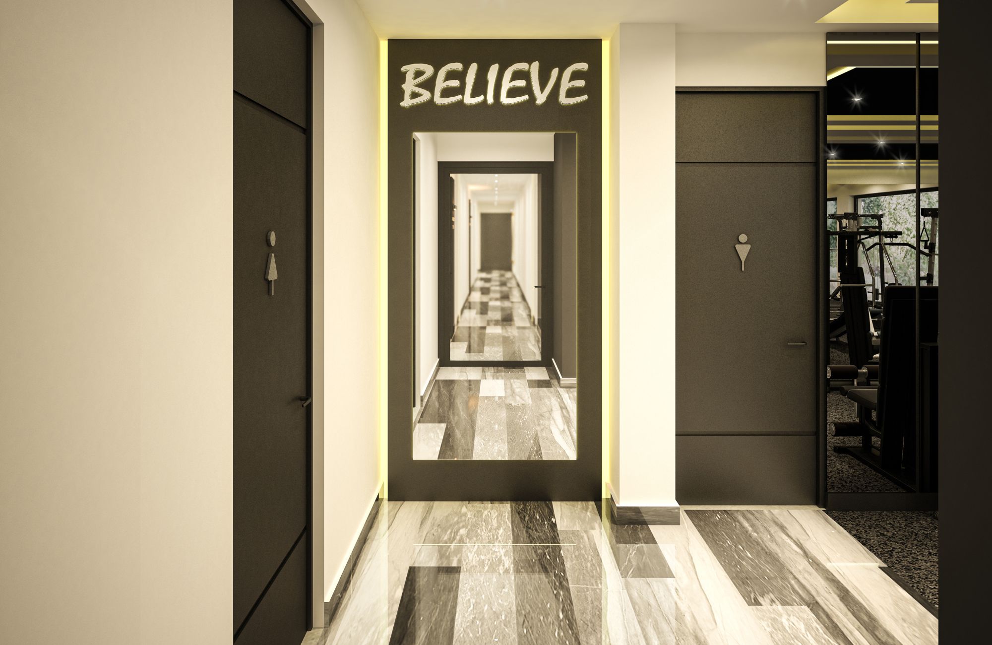 Departamento con alberca y jardin privado, tina y vanity room, area para mascotas, cigar lounge, gimnasio coworking y mas en venta Merida No