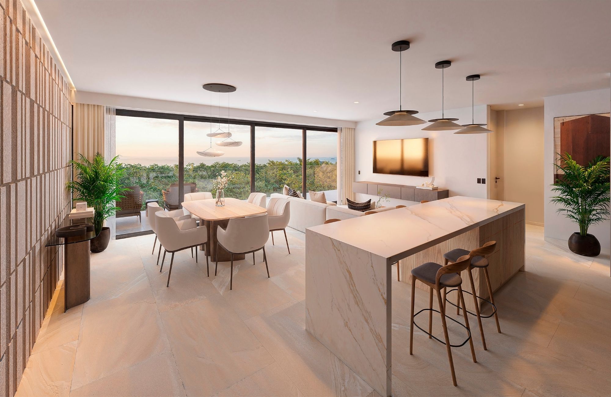 ocean front condo, private jacuzzi, in a private residential with luxury amenities, Playa del Carmen, for sale.