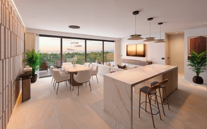 Ocean view condo for sale in Xcalacoco, Playa del Carmen