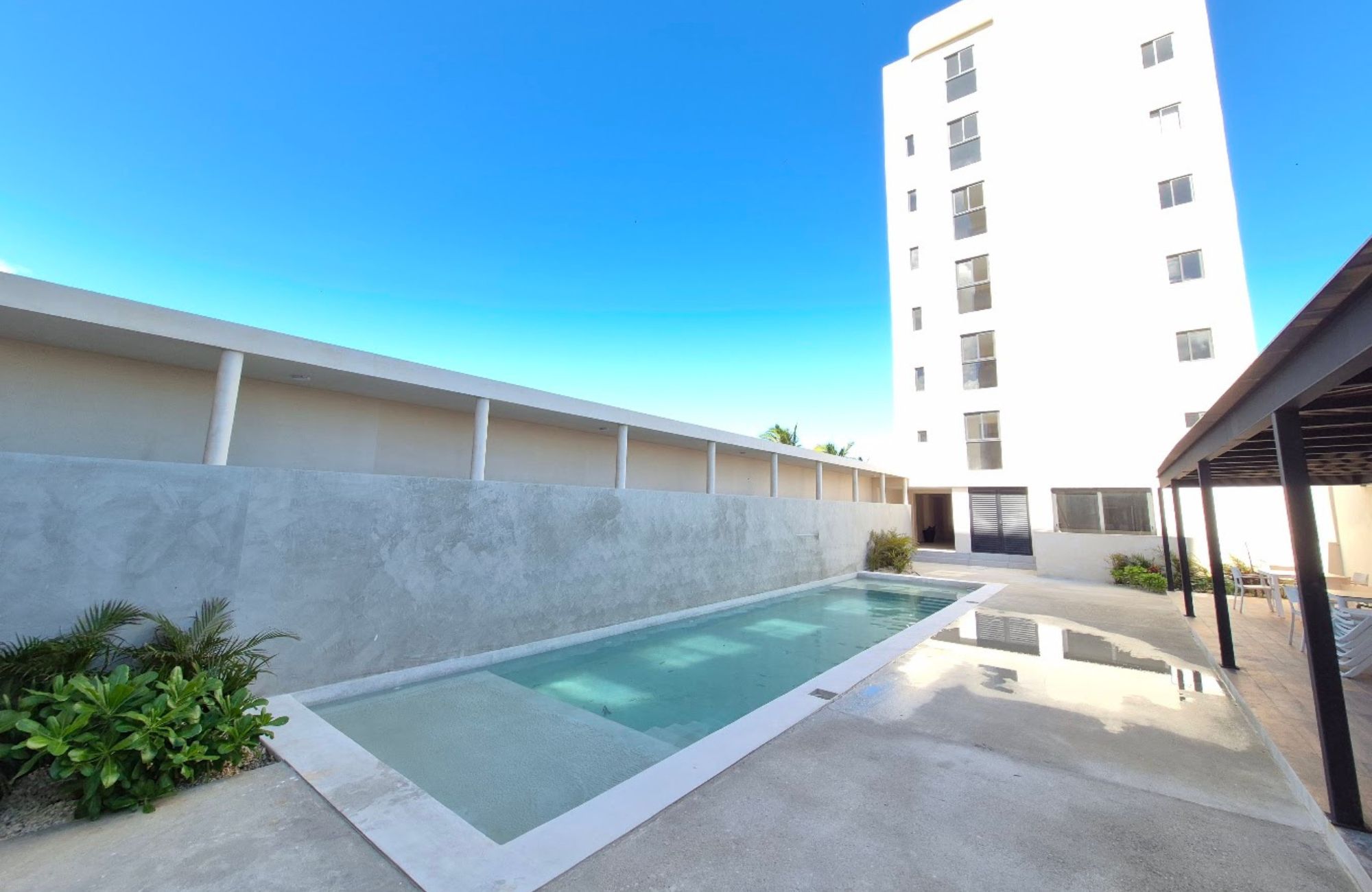 Condo with shared rooftop for sale, Santa Rita Cholul, M&eacute;rida