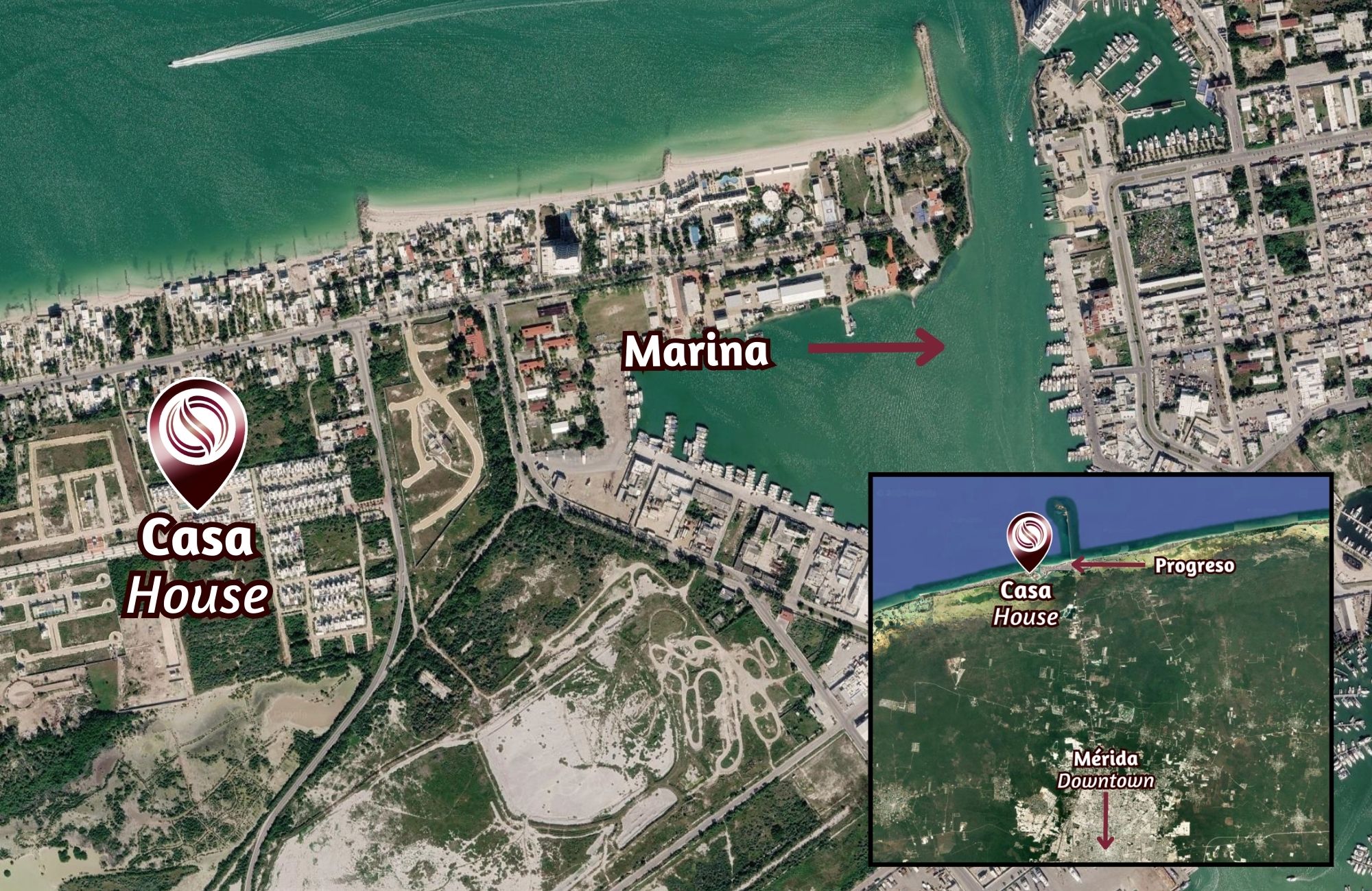 Villa with Direct Beach Access for Sale, Chicxulub, Yucat&aacute;n