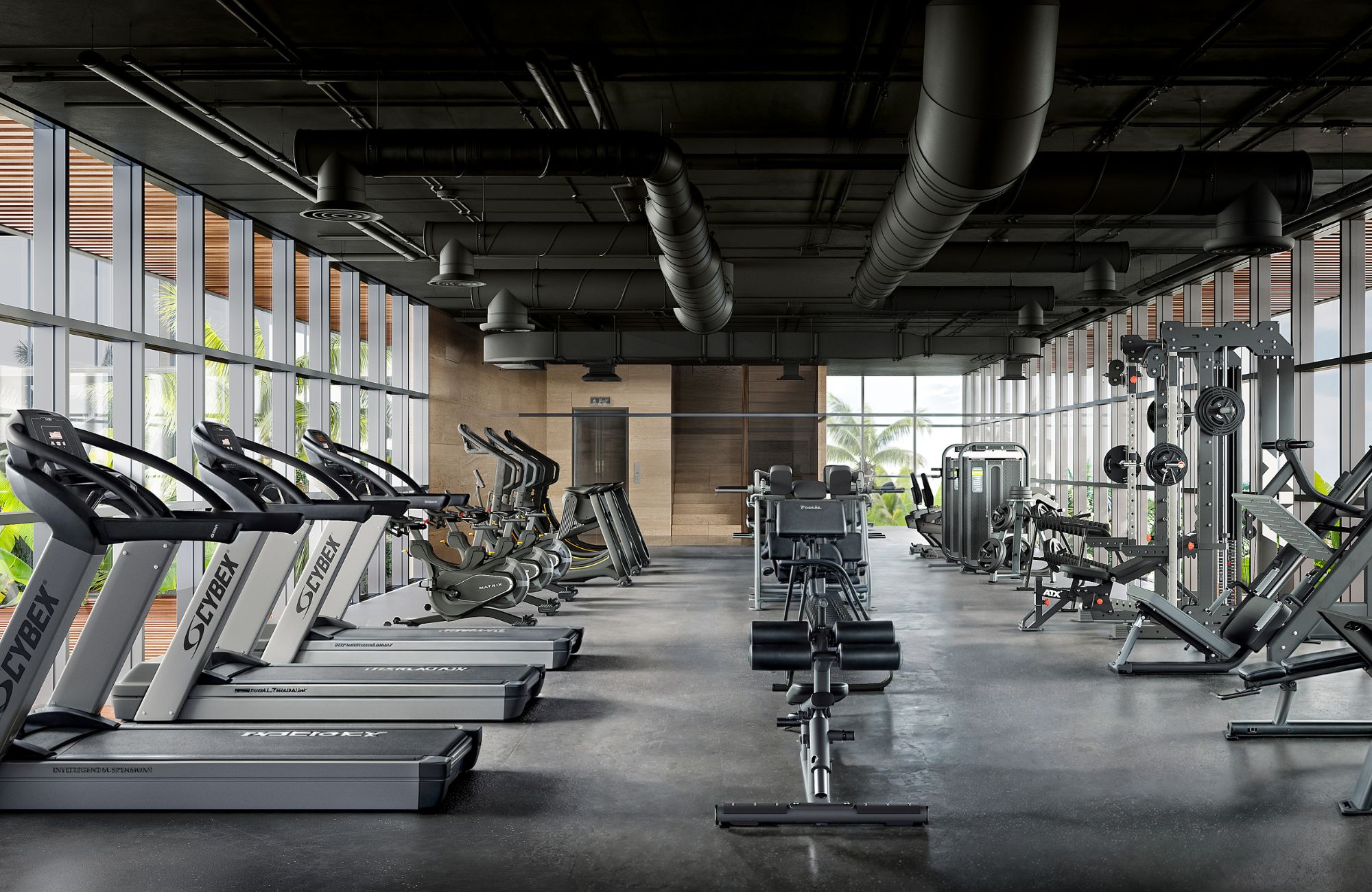 Amazing condo with private terrace and pool view &ndash; Ejido, Playa del Carmen