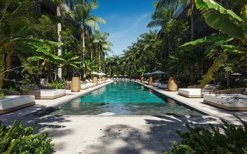 Penthouse with amenities and pet area for sale, Playacar, Playa del Carmen