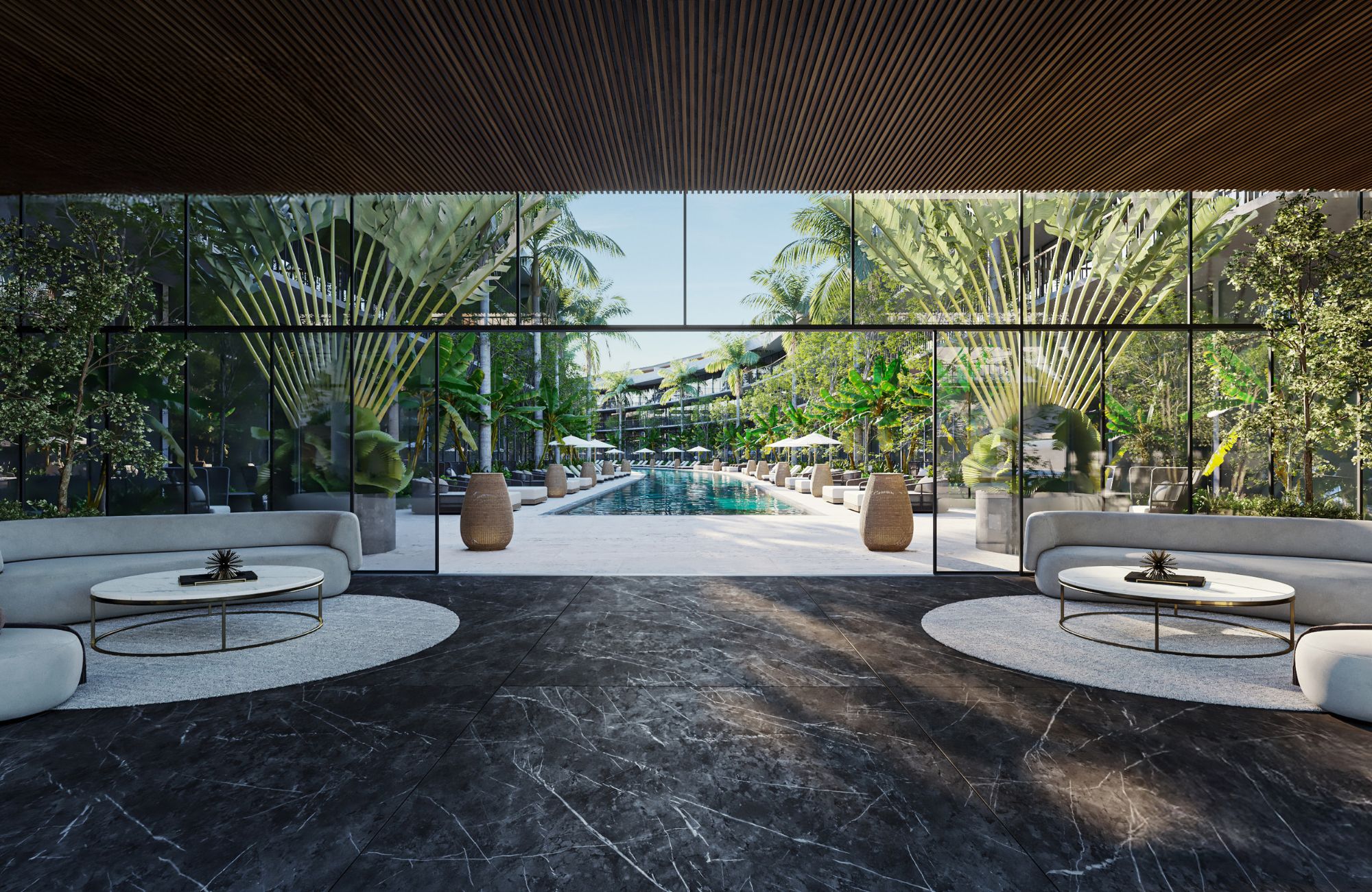 Penthouse with pool, co-working, and spa for sale, Playacar, Playa del Carmen