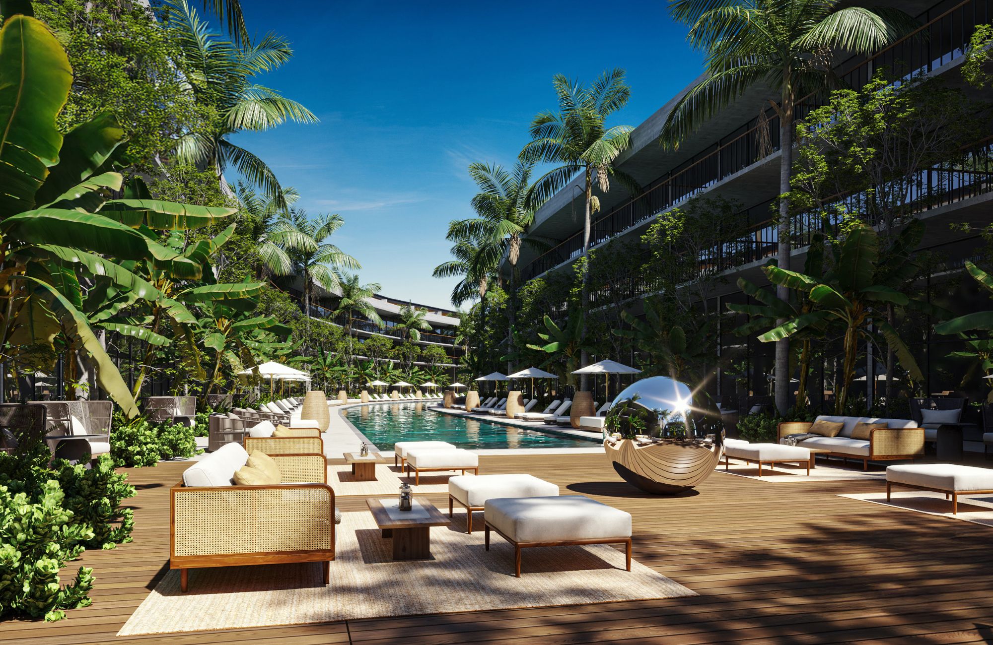 Condo con rooftop, alberca en venta, Centro, Playa del Carmen