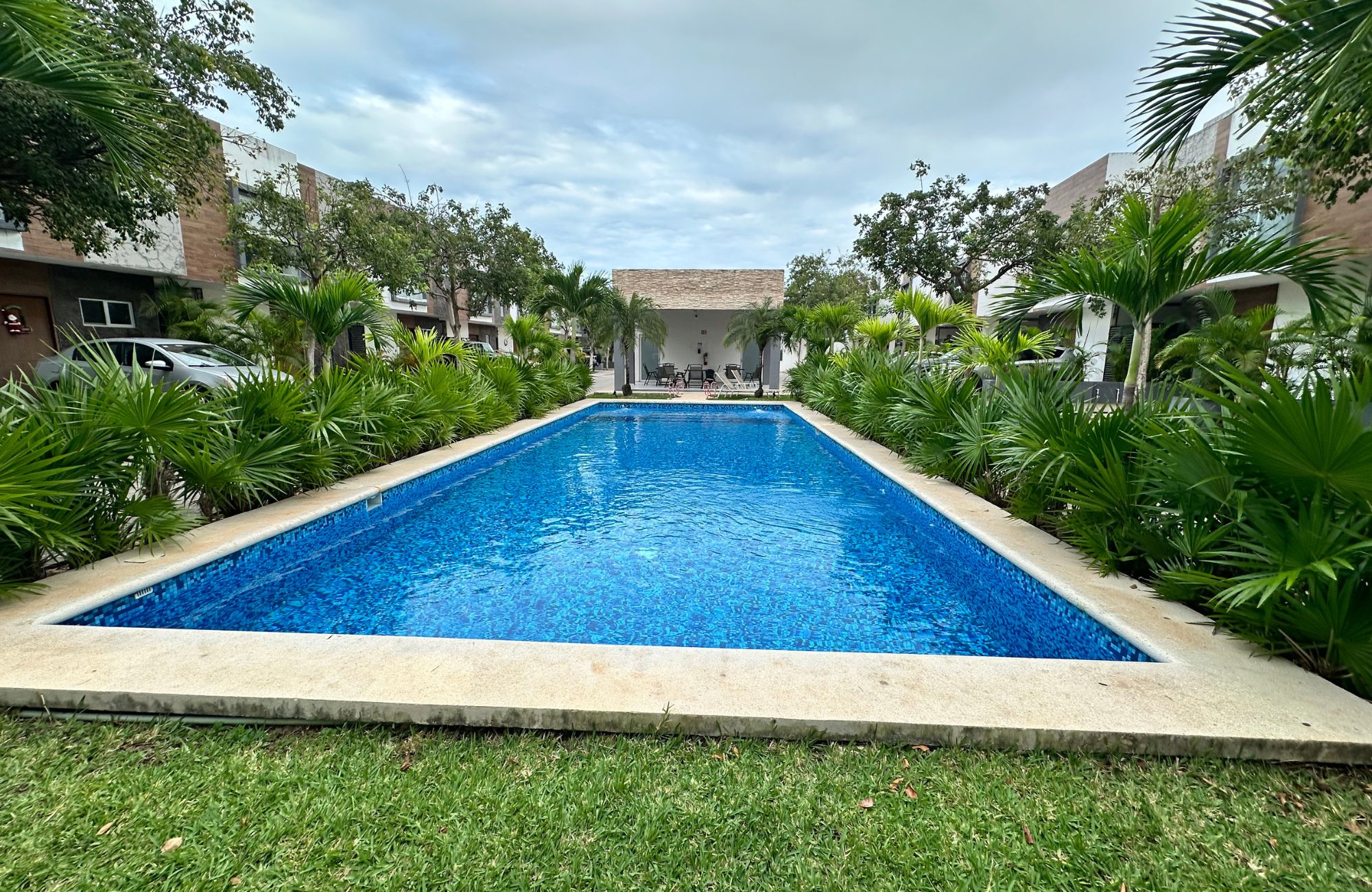 Casa con alberca privada ecol&oacute;gica, con excedente, en venta El Ramonal, Canc&uacute;n