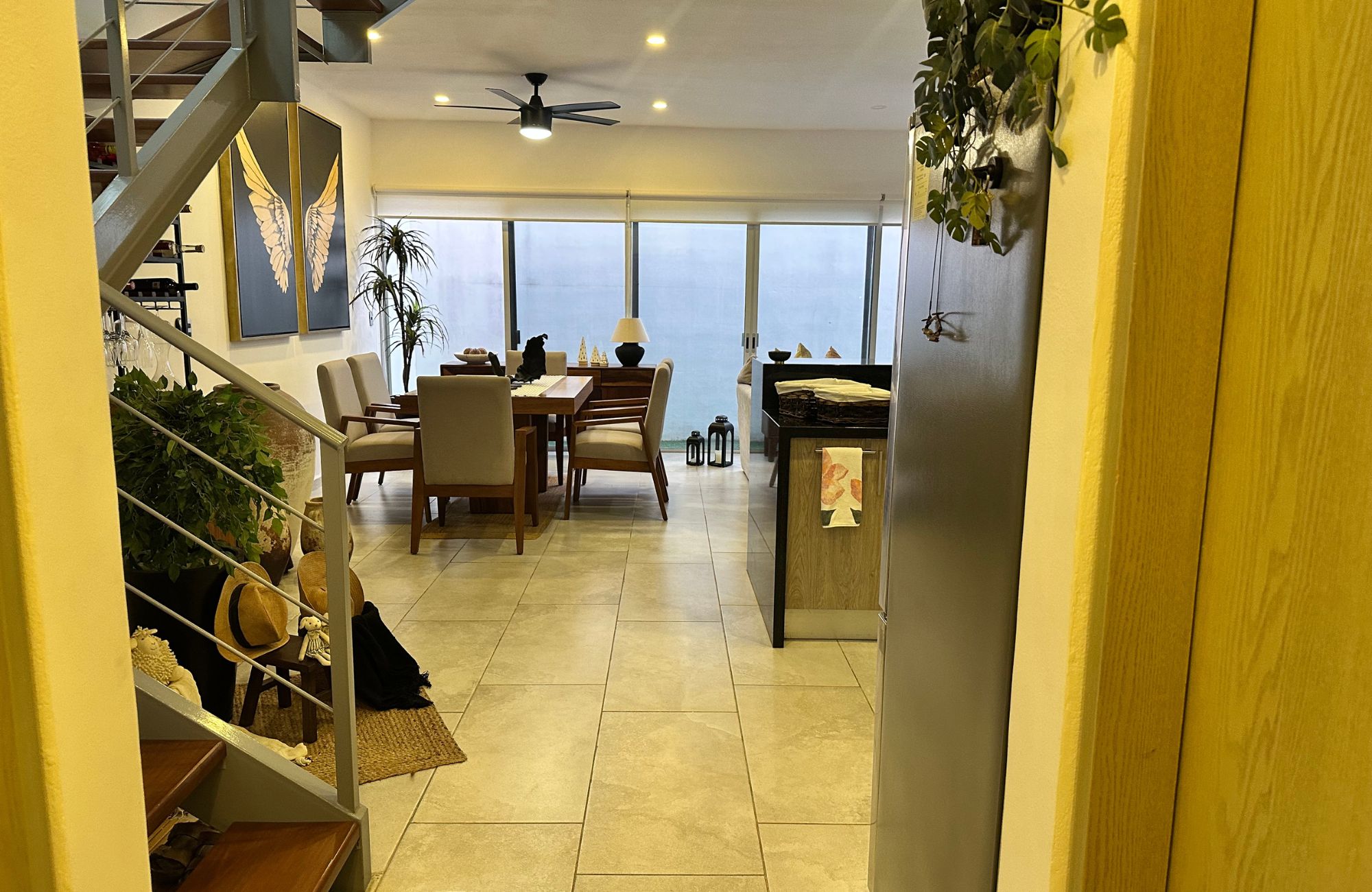 Casa con alberca privada ecol&oacute;gica, con excedente, en venta El Ramonal, Canc&uacute;n