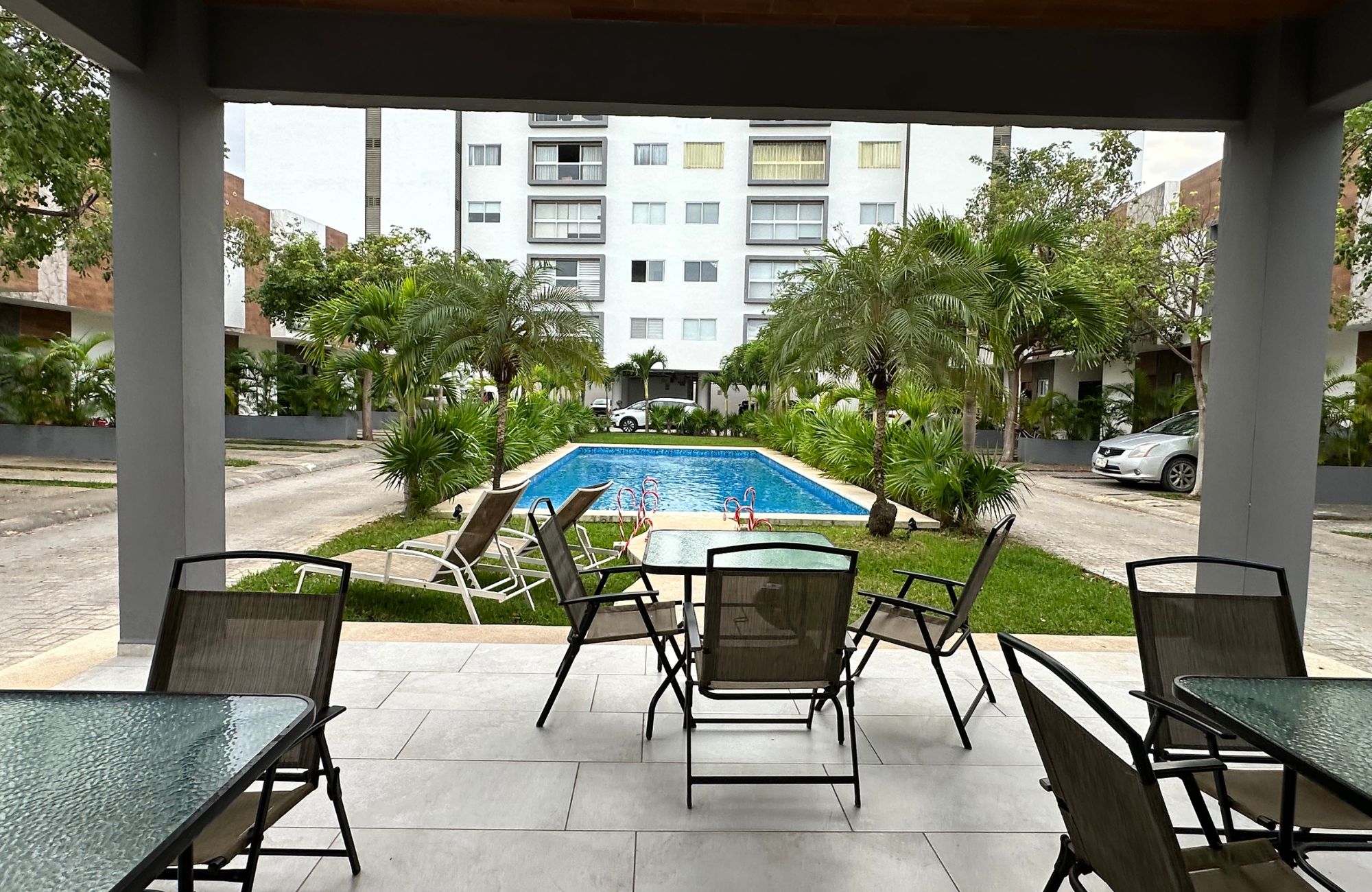 Casa con alberca privada ecol&oacute;gica, con excedente, en venta El Ramonal, Canc&uacute;n