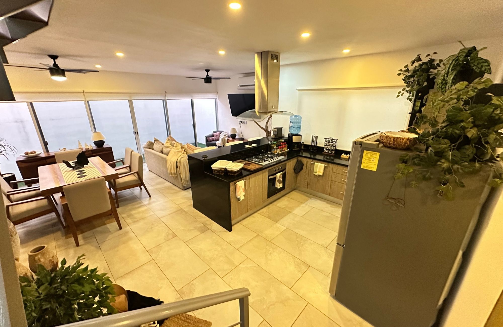 Casa con alberca privada ecol&oacute;gica, con excedente, en venta El Ramonal, Canc&uacute;n