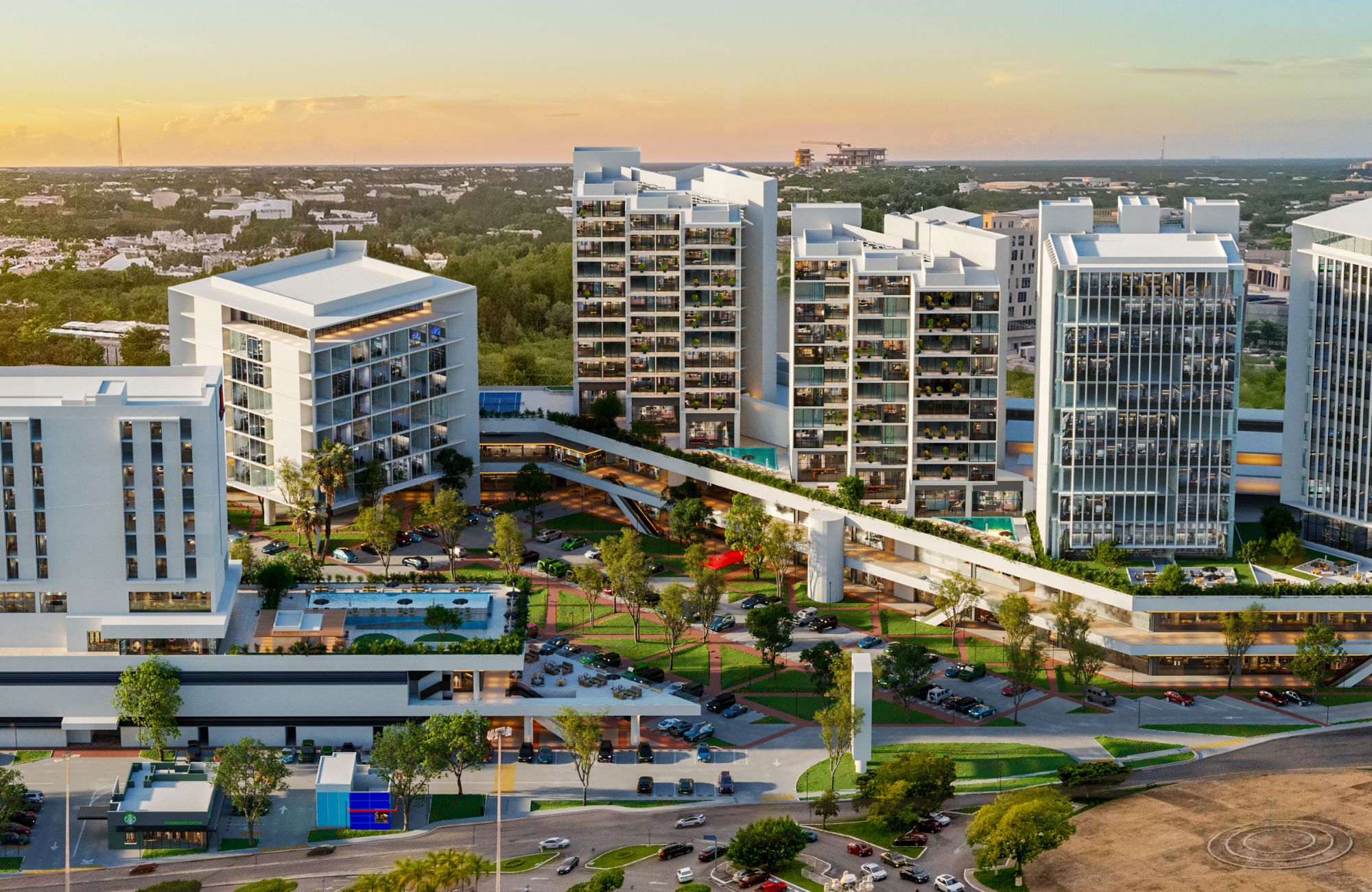 Condo with pool and amenities for sale, Temoz&oacute;n Norte, M&eacute;rida