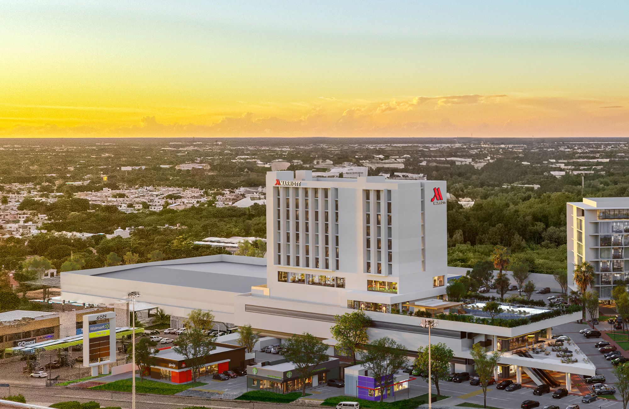 Condo with pool and amenities for sale, Temoz&oacute;n Norte, M&eacute;rida