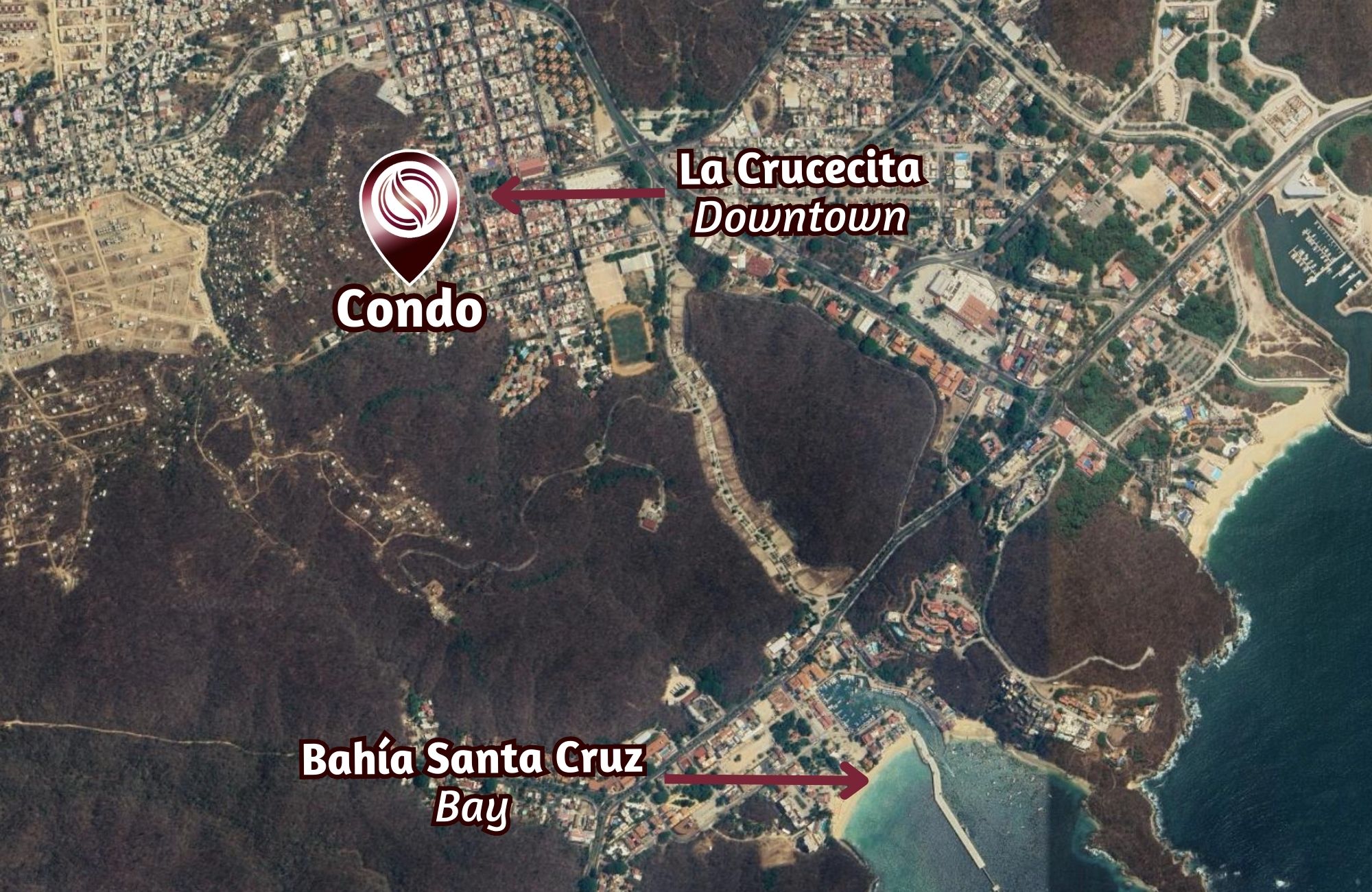 Condo with private terrace and two shared pools for sale, Santa Cruz Huatulco