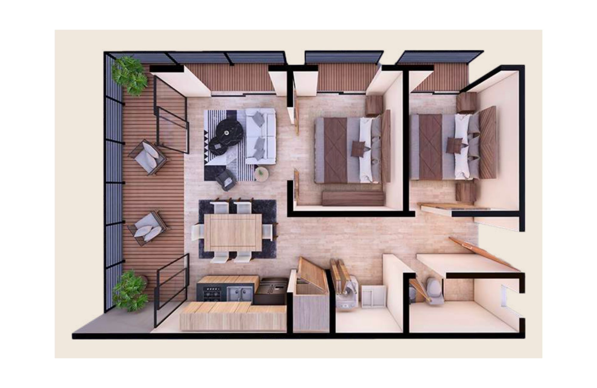 Departamento, en la crucecita, centro tur&iacute;stico de Huatulco, en venta.