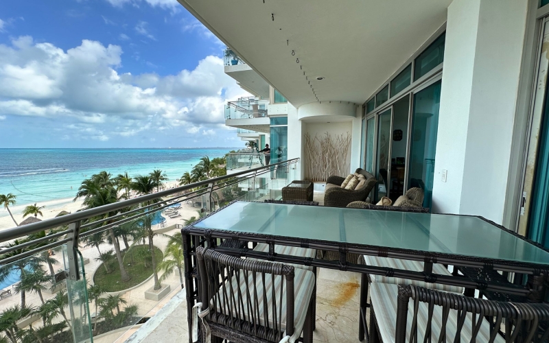 Departamento de lujo frente al mar, en venta, Zona Hotelera, Canc&uacute;n