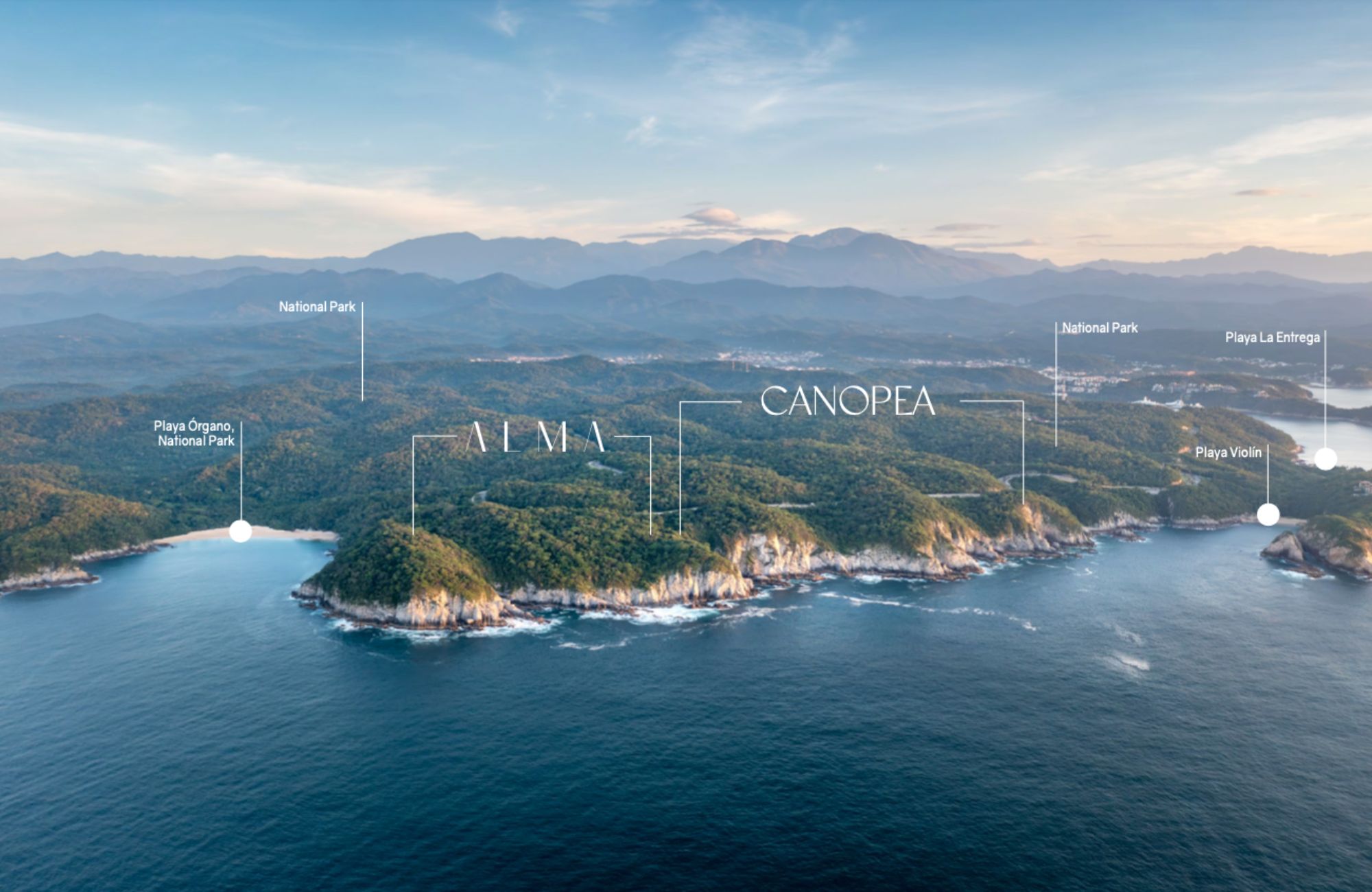 Oceanfront land in an ultra-low-density development, for sale, Sector Viol&iacute;n, Huatulco