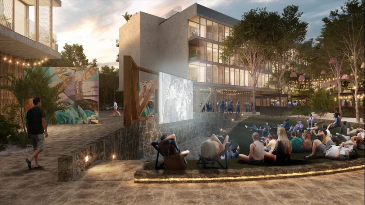 Luxury condo with innovative design, unique amenities and Cenotes