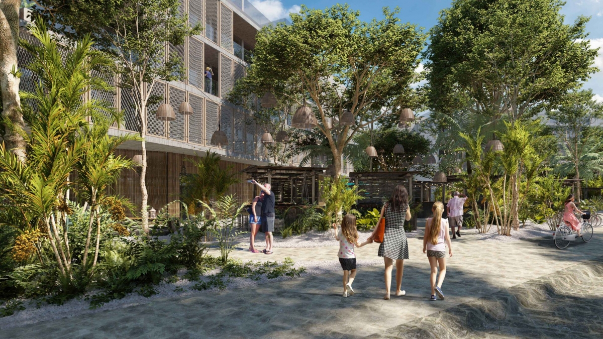 Luxury condo with innovative design, unique amenities and Cenotes