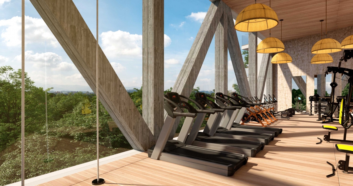 Luxury condo with innovative design, unique amenities and Cenotes