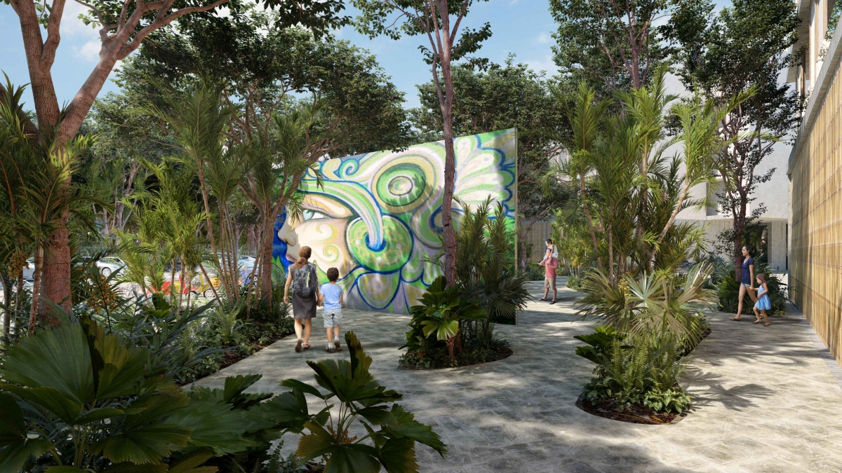 Luxury condo with innovative design, unique amenities and Cenotes