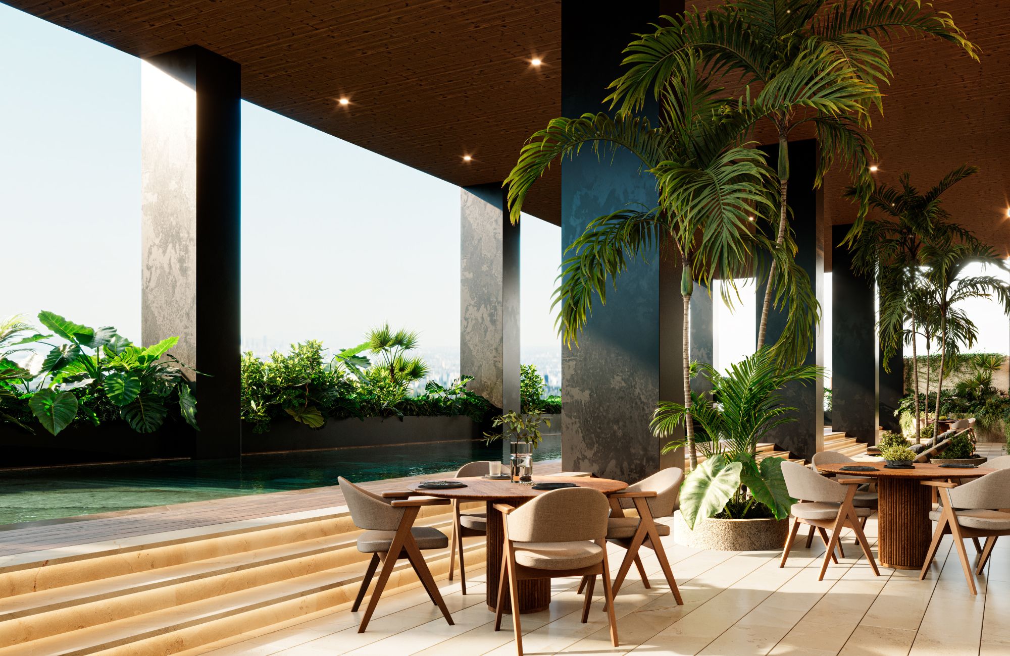 Penthouse with family room and rooftop, for sale, M&eacute;xico Norte, M&eacute;rida.