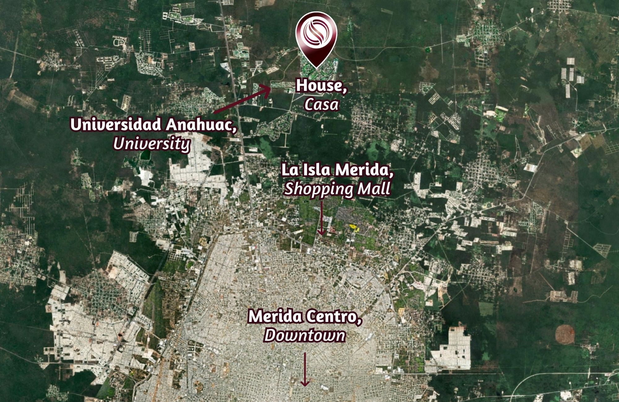 Residence with garden and private pool for sale, Yucat&aacute;n Country Club, M&eacute;rida