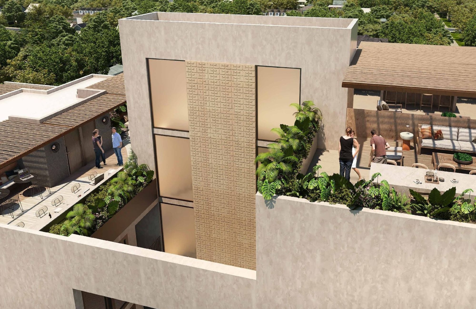 Apartment with high ceilings, pool, pet friendly, spa for sale, Bosque Real