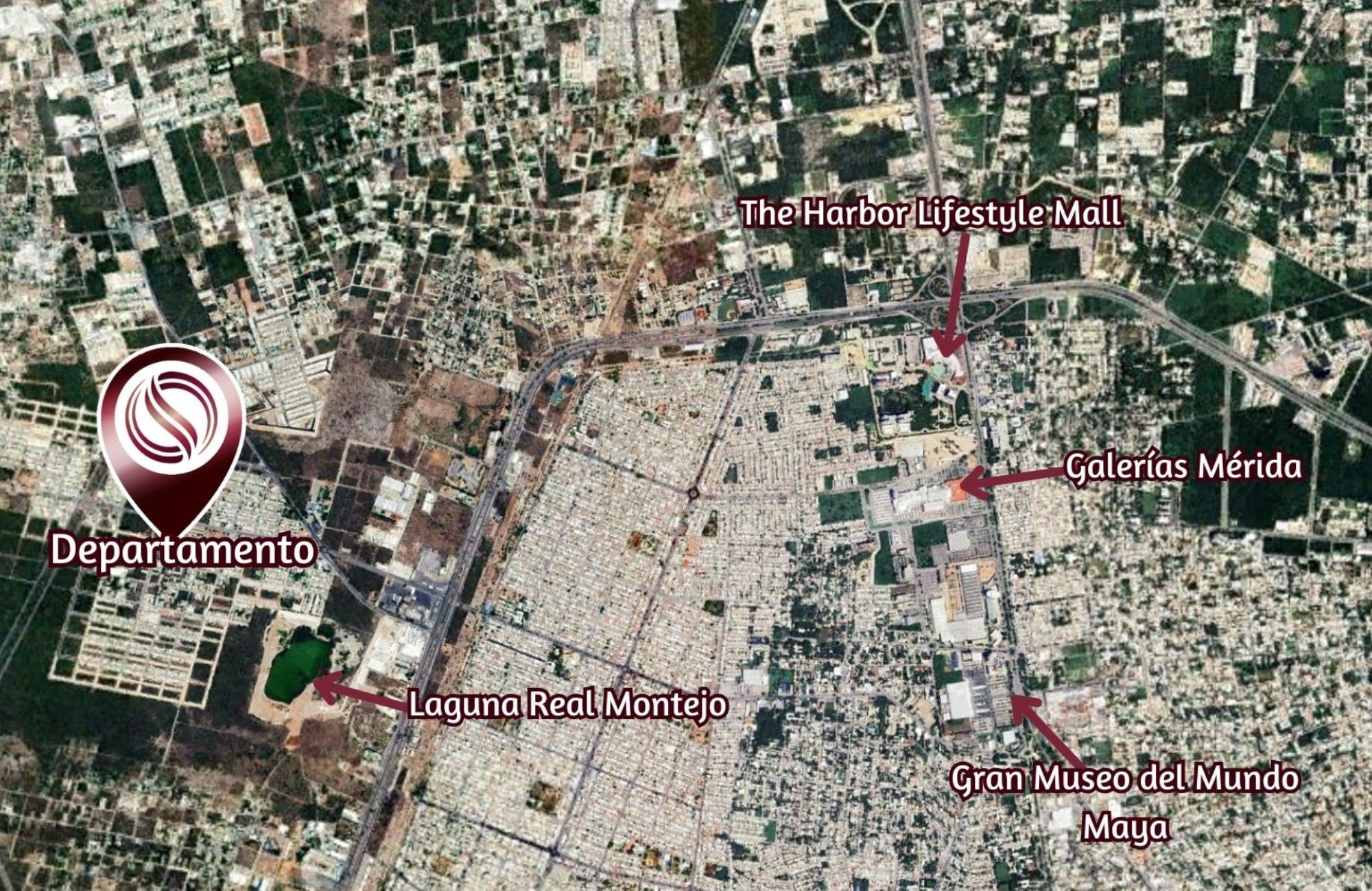 Apartment with balcony, roof terrace, pergolas for events, sale, Zona Norte, M&eacute;rida.