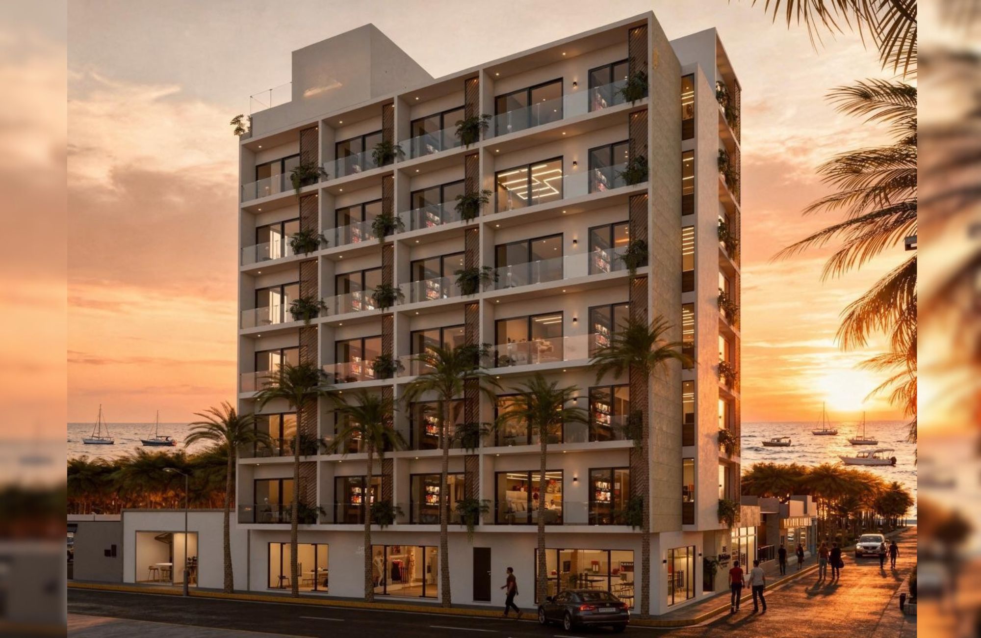 Apartment with swimming lane, jacuzzi, spa, pre-construction near Fifth Avenue