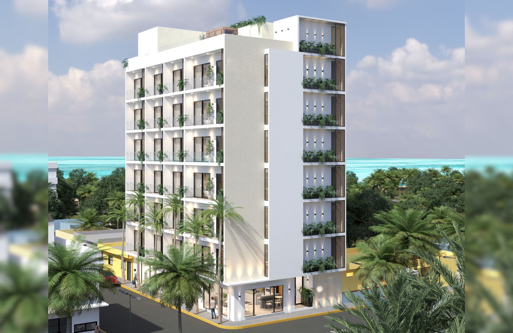 Apartment with swimming lane, jacuzzi, spa, pre-construction near Fifth Avenue