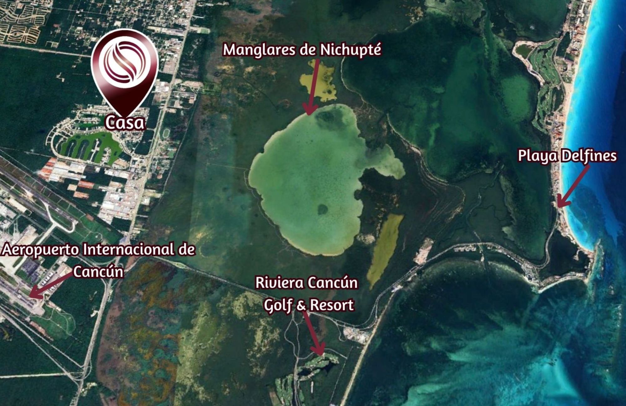 Casa estilo mexicano con alberca, en venta, Zona Hotelera Canc&uacute;n