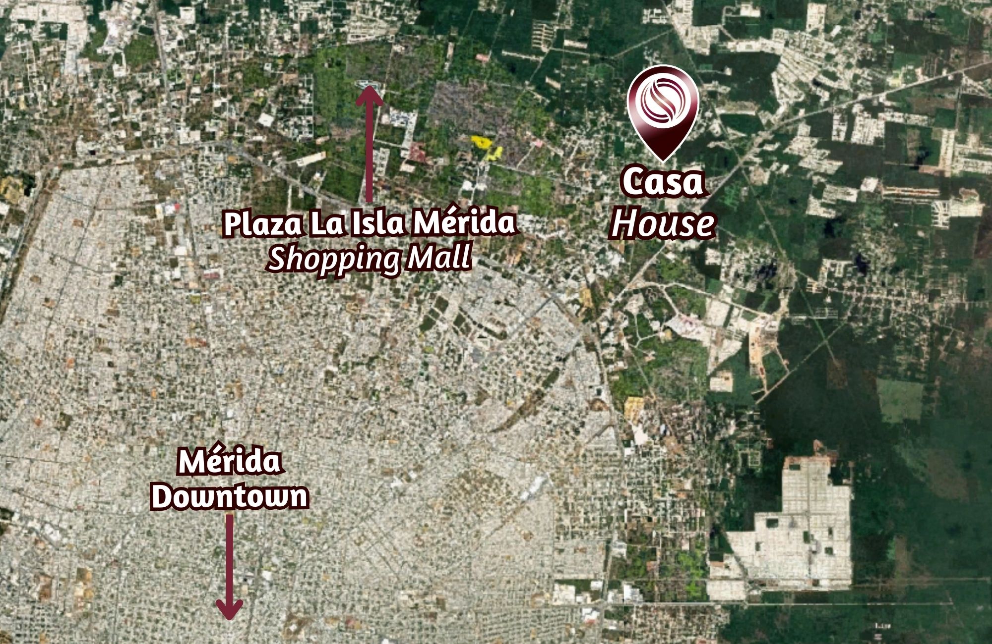 Two-Story House with Private Pool for Sale in Temoz&oacute;n Norte, M&eacute;rida