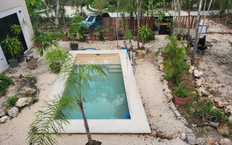 House with private eco-friendly pool for sale