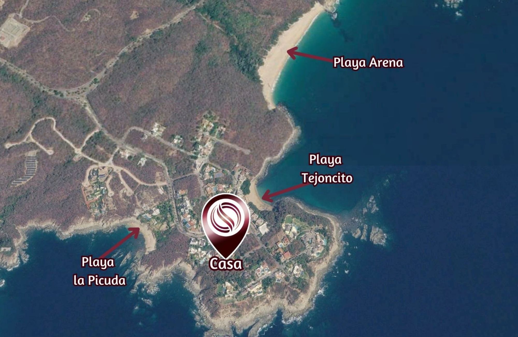 Residence 300m from the Beach with Accessible Design for Sale, La Bocana, Huatulco