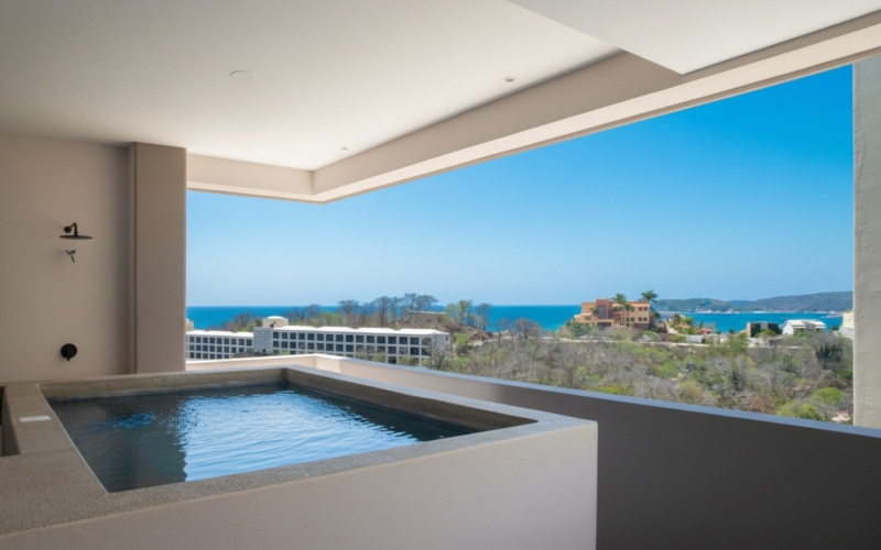 Oceanview Condo with Private Pool for Sale, Arrocito, Huatulco