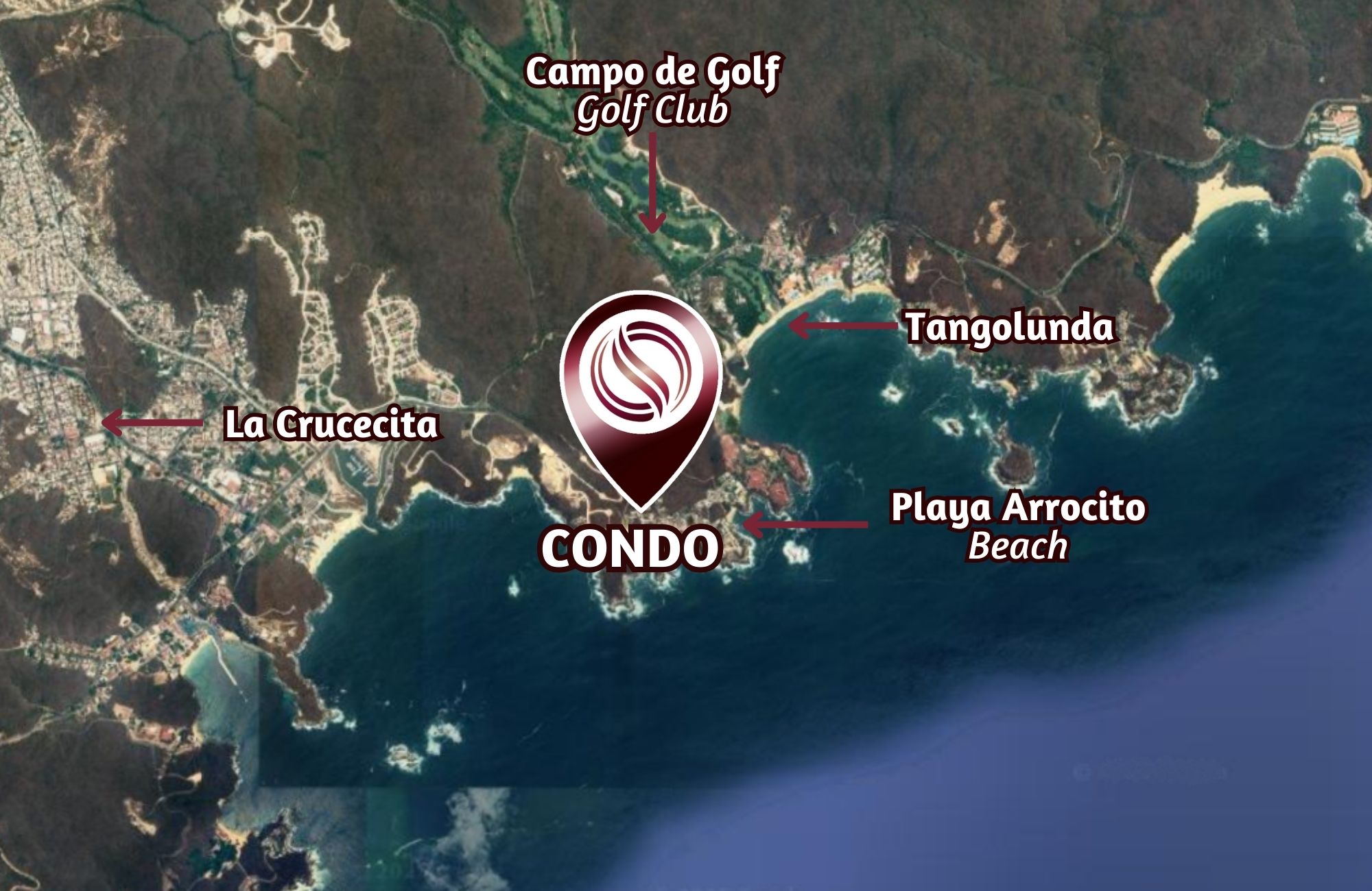 Ocean View Condo, Direct Beach Access, for Sale, El Arrocito, Huatulco