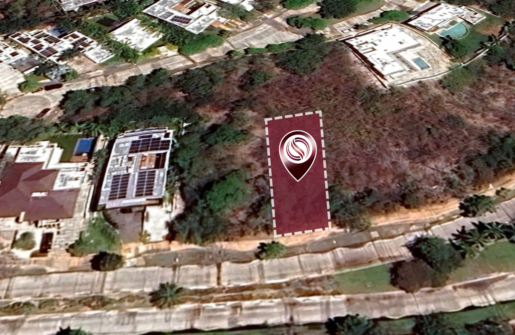 Lote de 998 m2 dentro de residencial privado con campo de golf, venta M&eacute;rida.