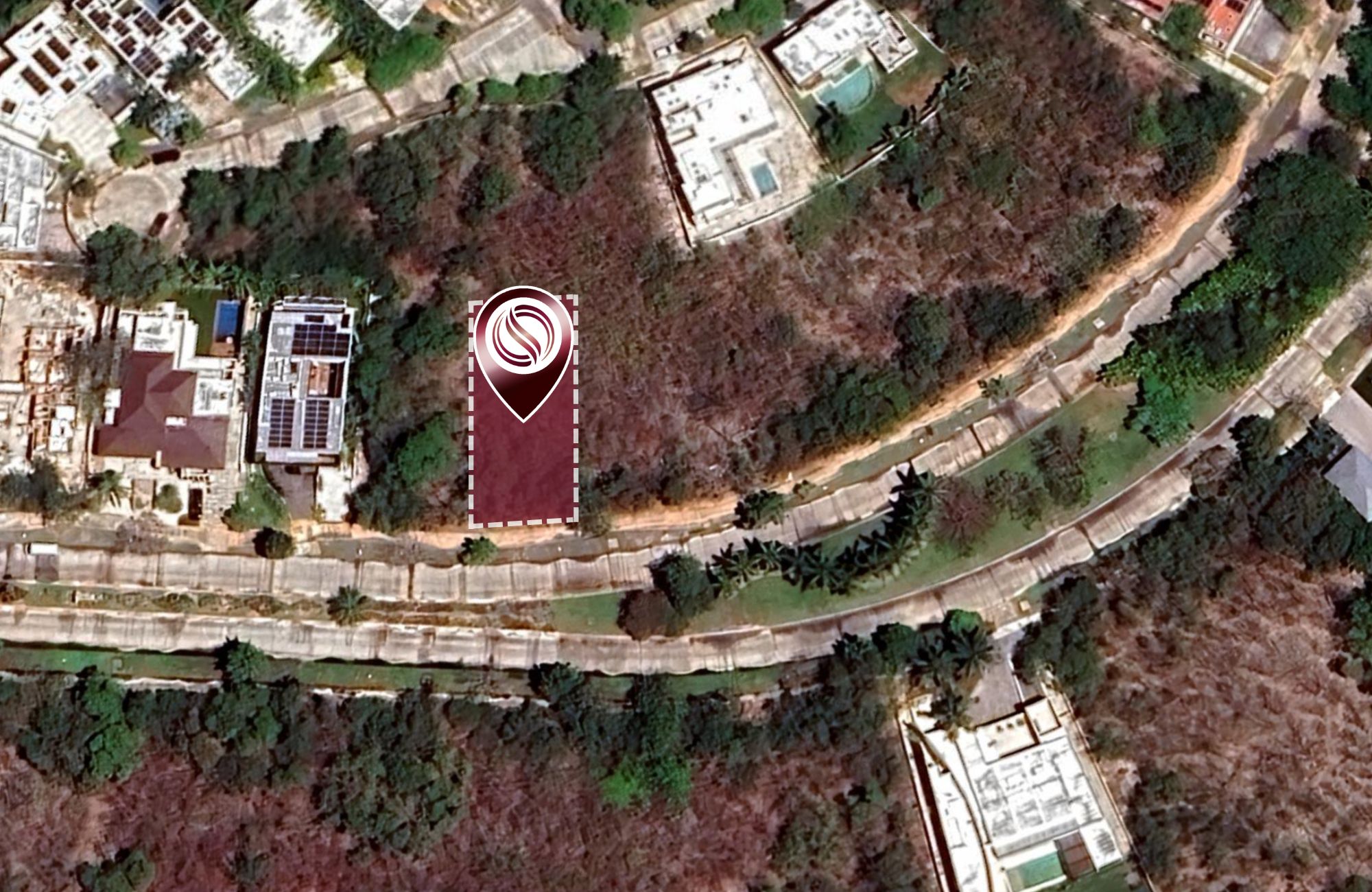 Lote de 998 m2 dentro de residencial privado con campo de golf, venta M&eacute;rida.