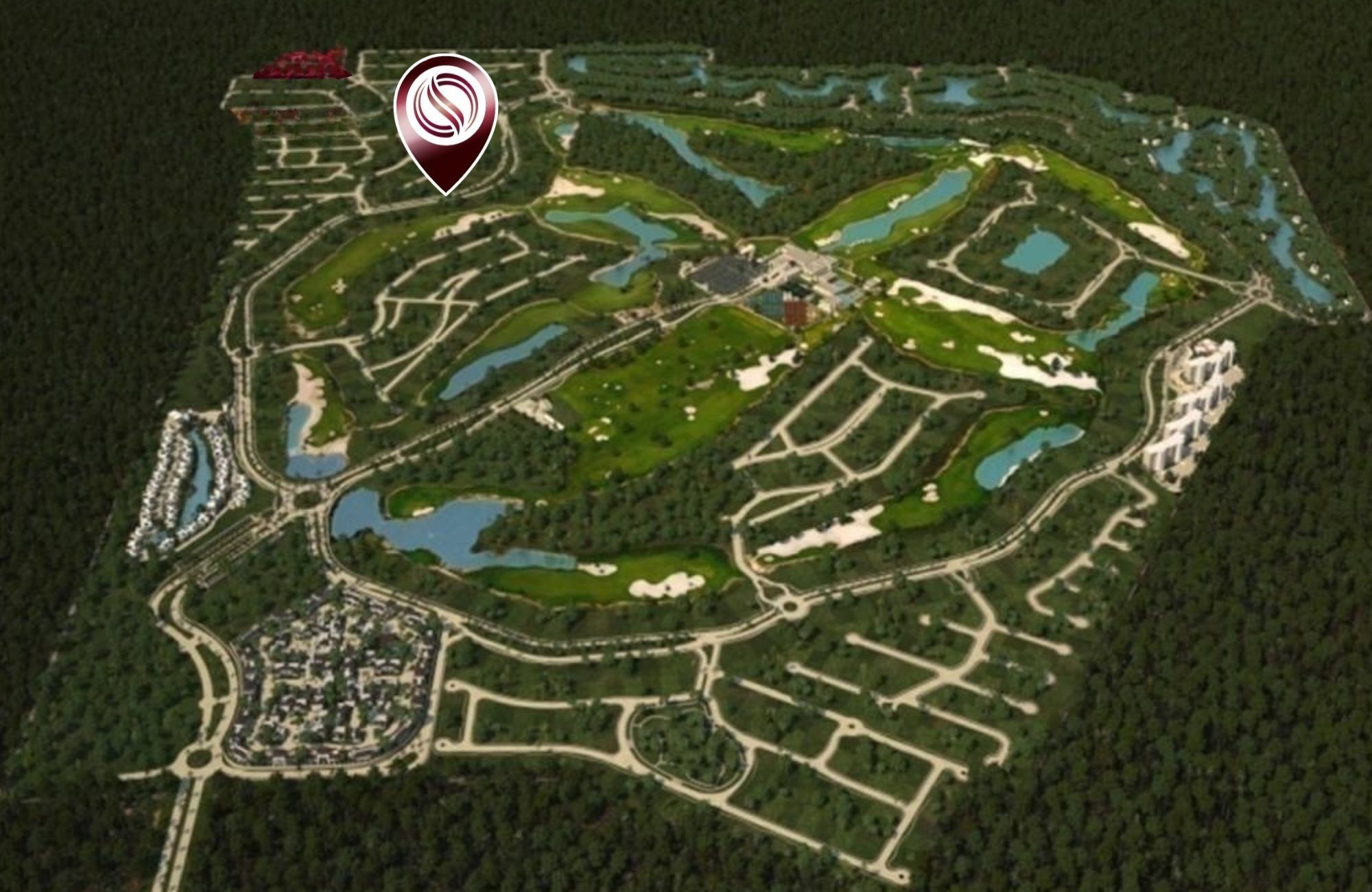 Lote de 998 m2 dentro de residencial privado con campo de golf, venta M&eacute;rida.