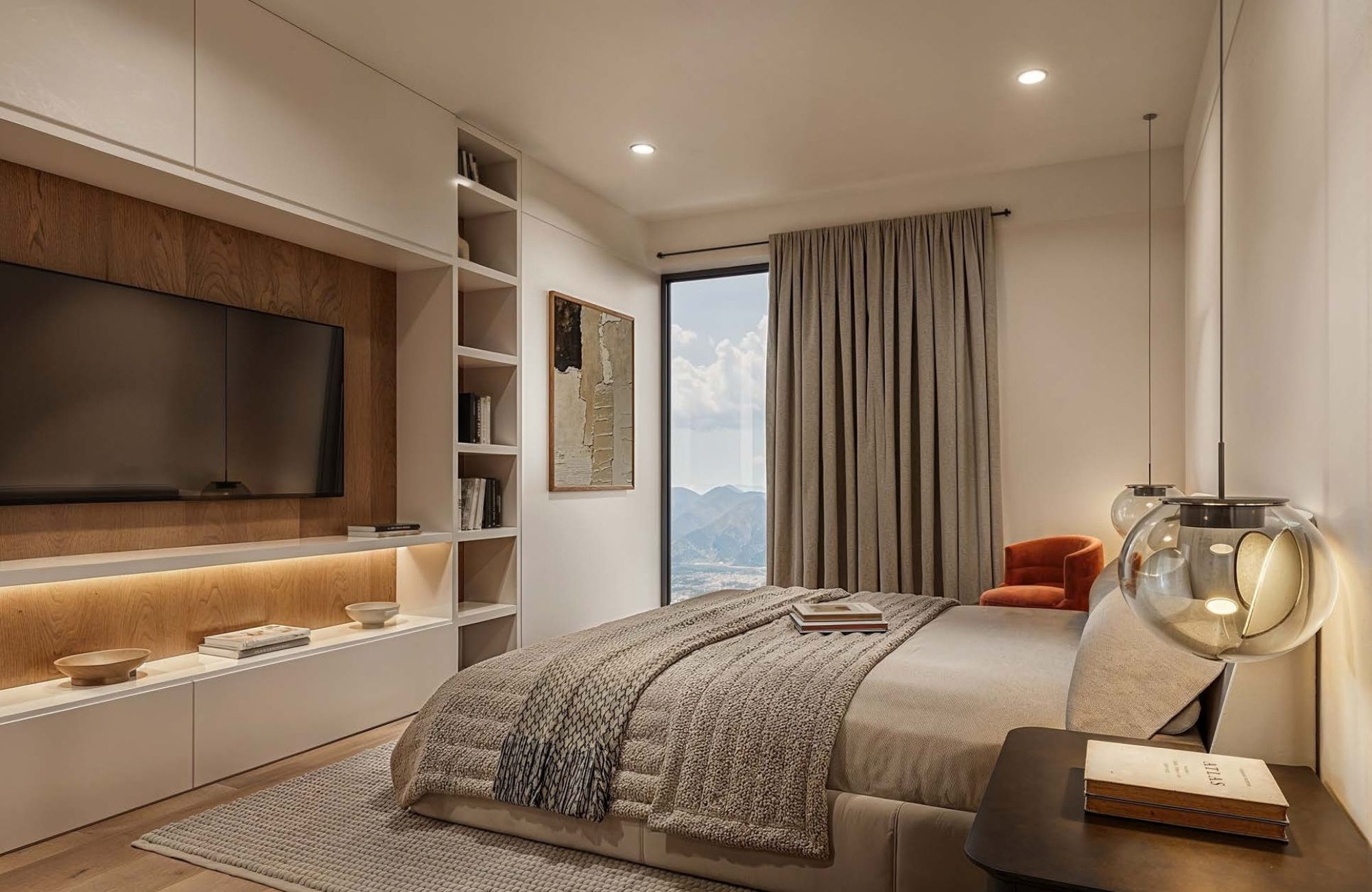 Panoramic city view condo for sale, Del Prado, Monterrey