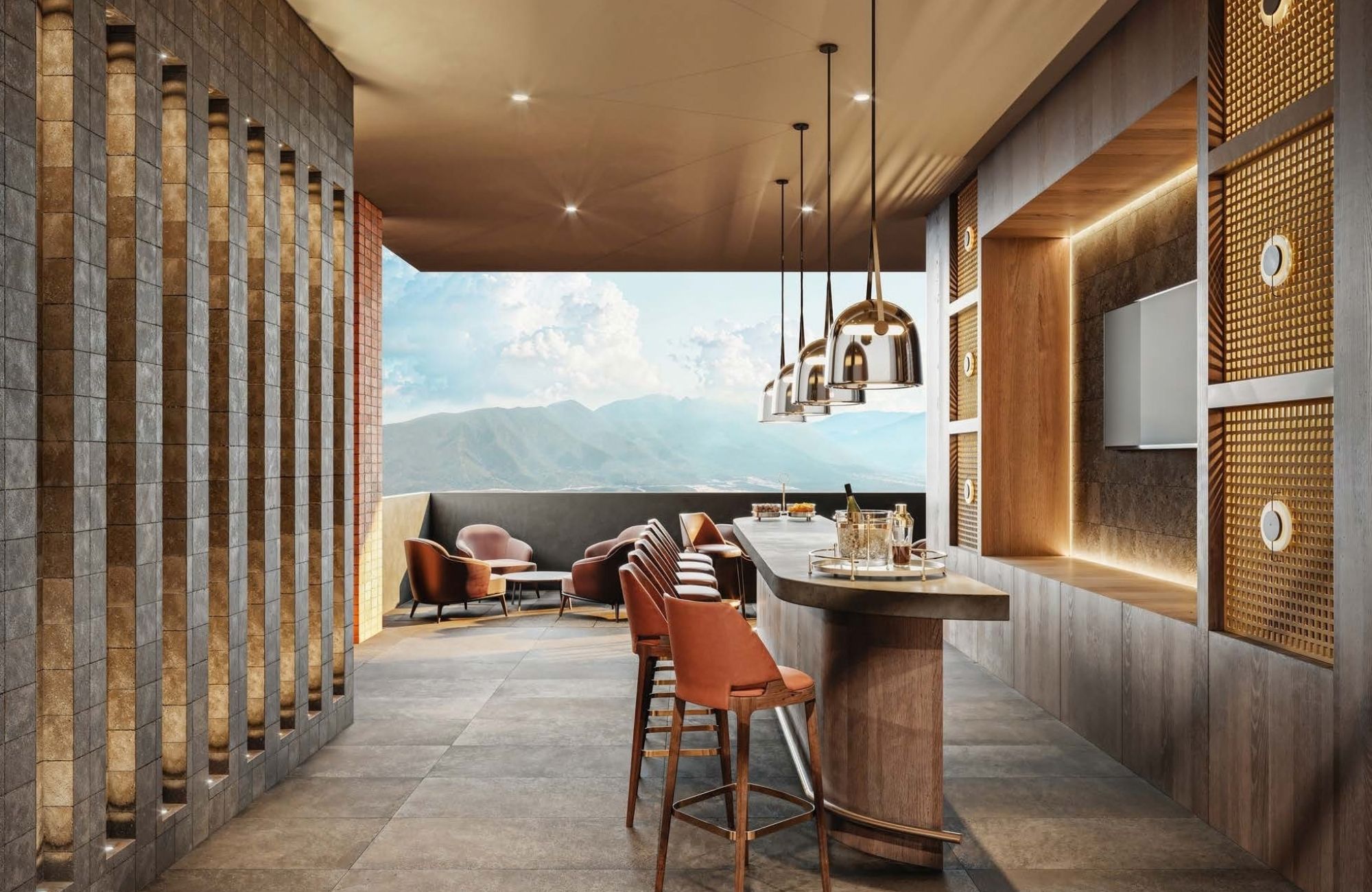 Condo with lock-off system and views for sale, Del Prado, Monterrey